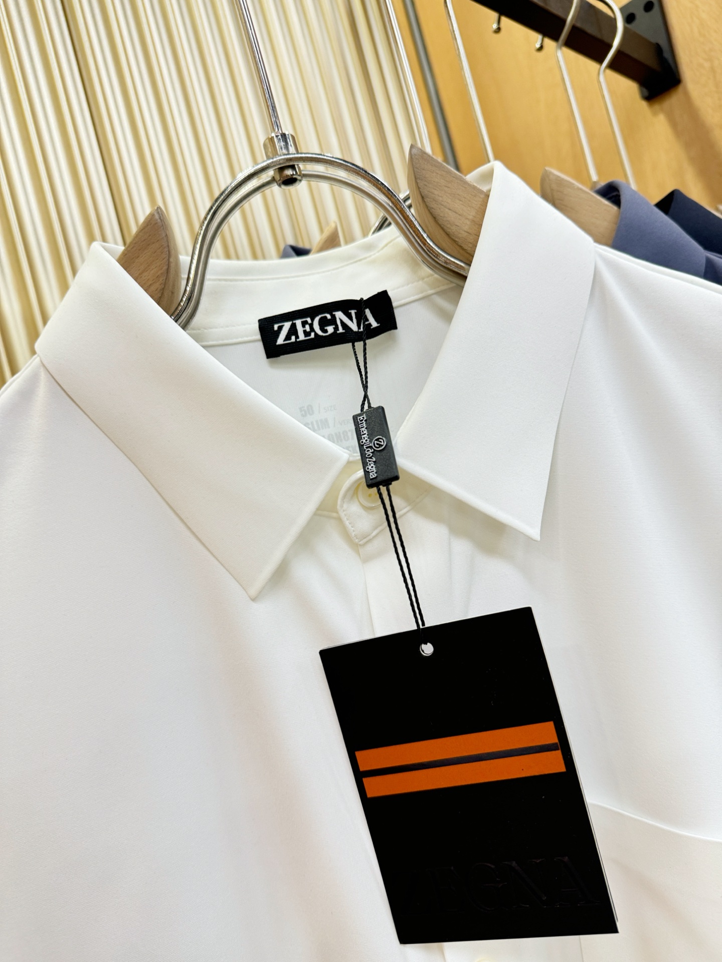 Ermenegildo Zeg*a杰*亚 2025 新款衬衫，贸易公司渠道稀出，领先官网发售！经典休闲衬