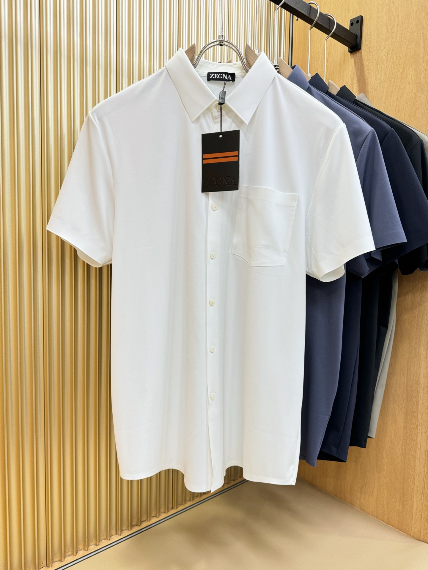 Ermenegildo Zeg*a杰*亚 2025 新款衬衫，贸易公司渠道稀出，领先官网发售！经典休闲衬