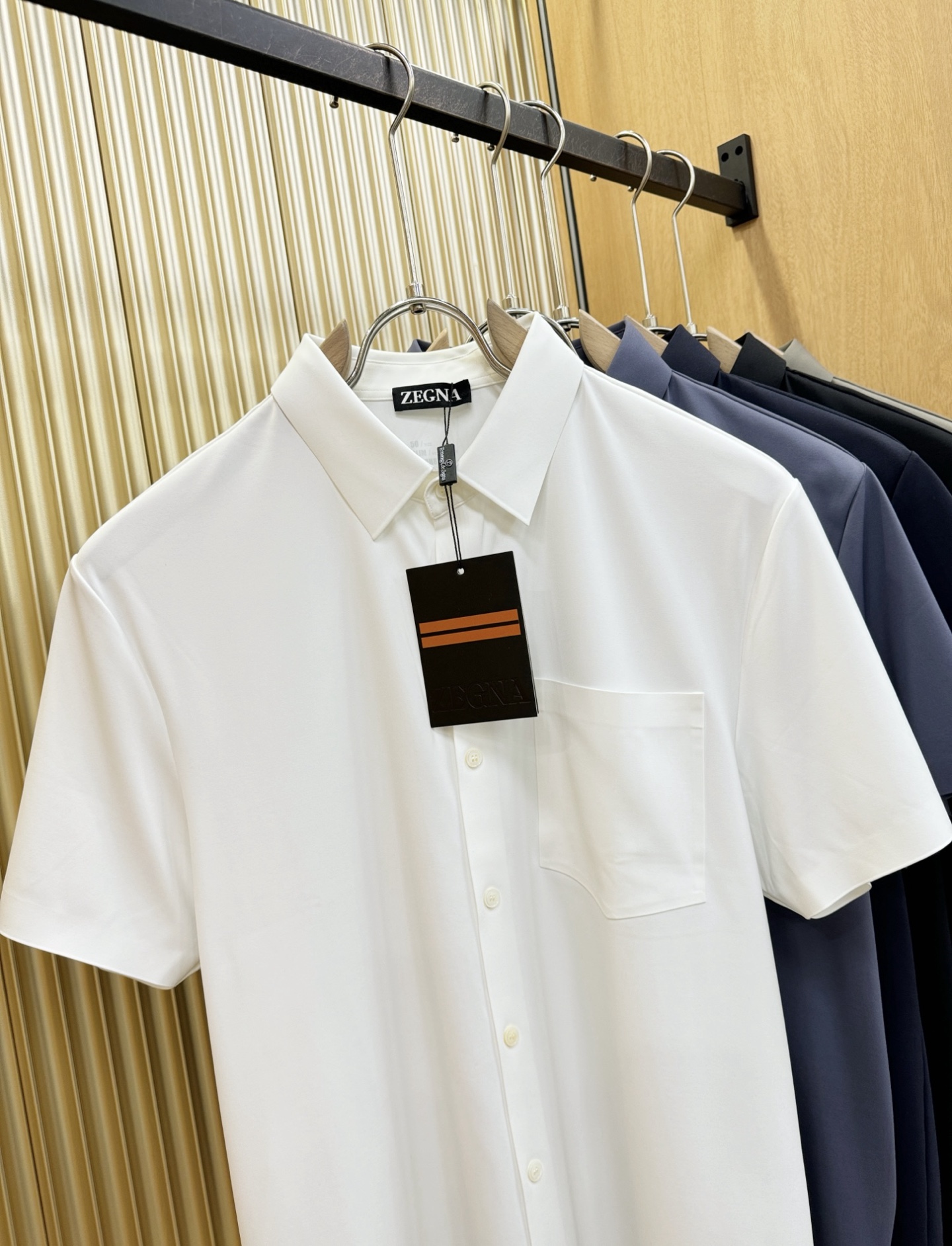 Ermenegildo Zeg*a杰*亚 2025 新款衬衫，贸易公司渠道稀出，领先官网发售！经典休闲衬