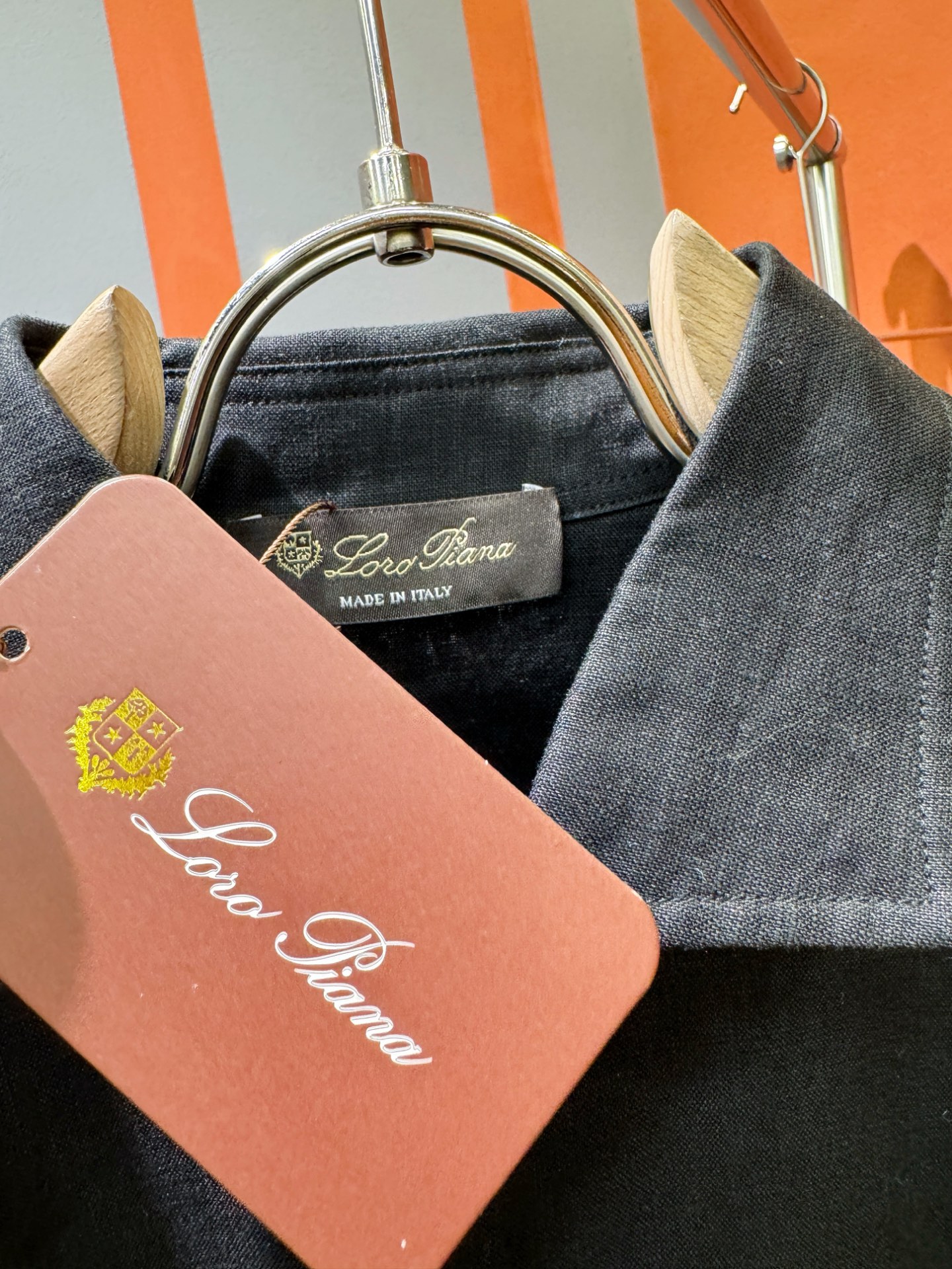 衬衫，Loro Piana诺悠翩雅 2025春夏专柜同款亚麻套装，100%亚麻面料，亚麻衬衫就足够腔调，