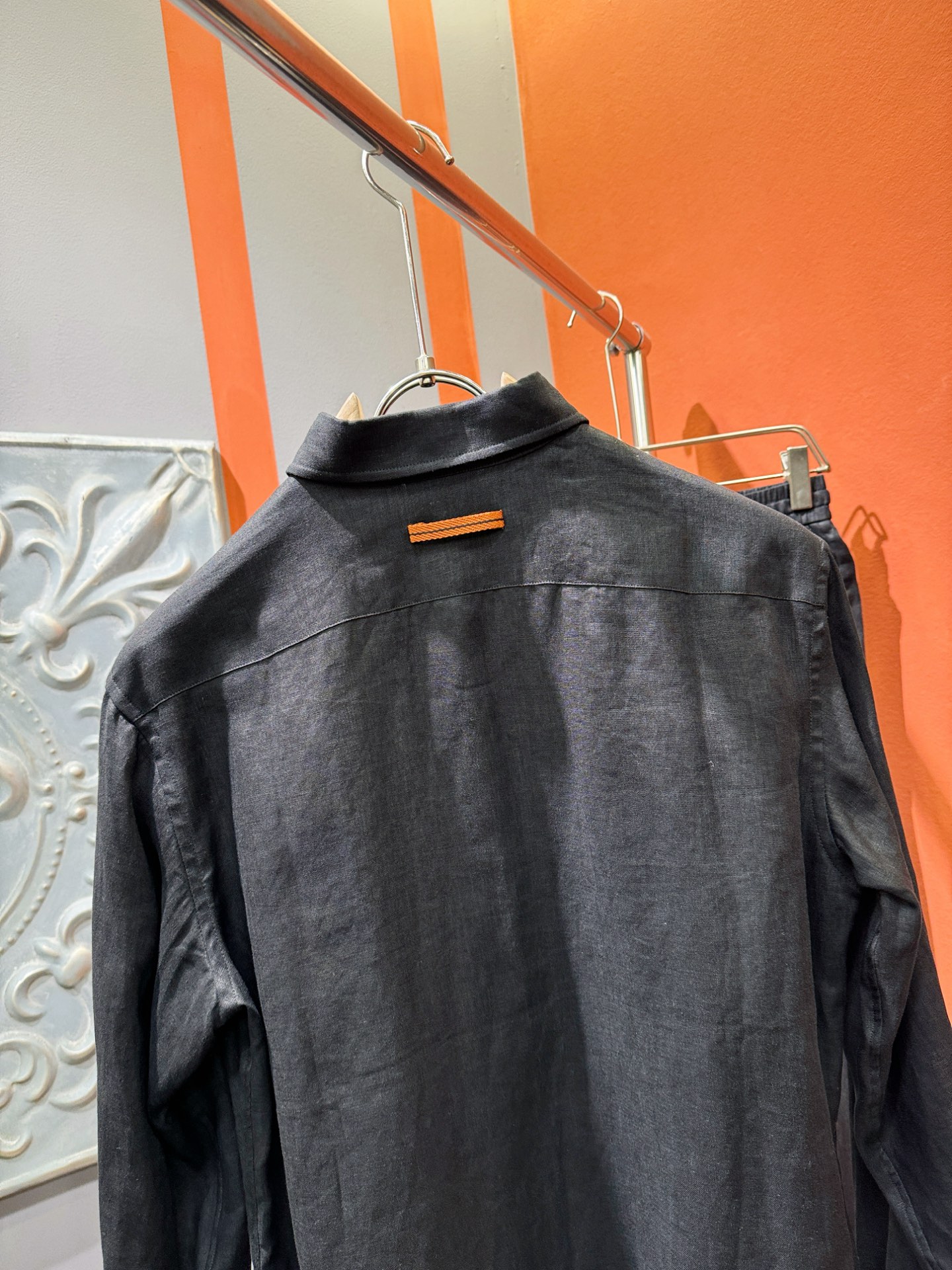 衬衫，Loro Piana诺悠翩雅 2025春夏专柜同款亚麻套装，100%亚麻面料，亚麻衬衫就足够腔调，