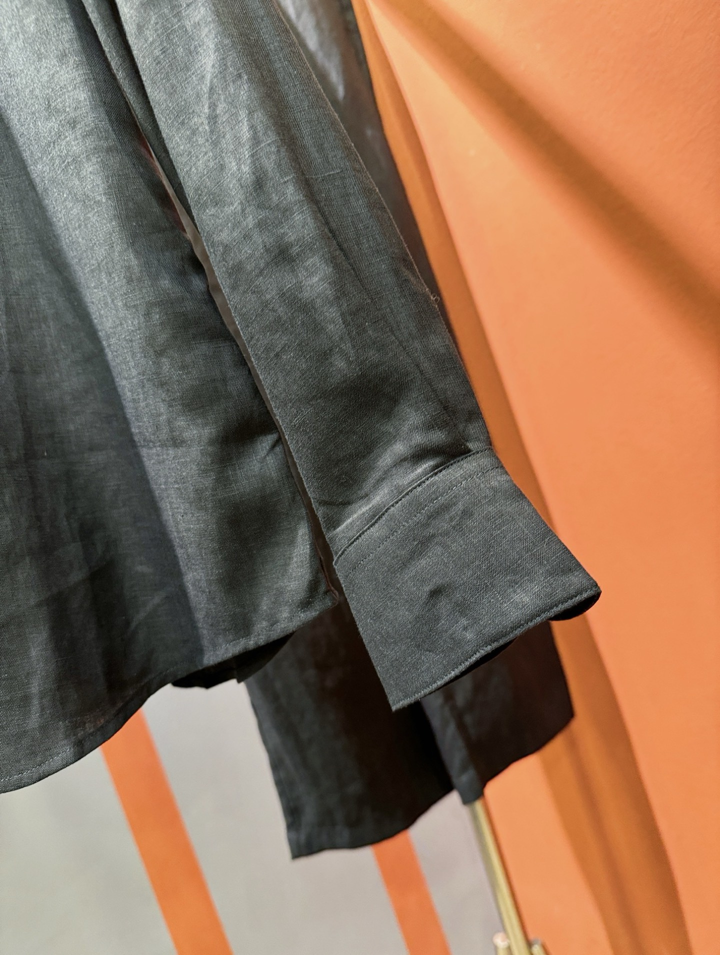 衬衫，Loro Piana诺悠翩雅 2025春夏专柜同款亚麻套装，100%亚麻面料，亚麻衬衫就足够腔调，