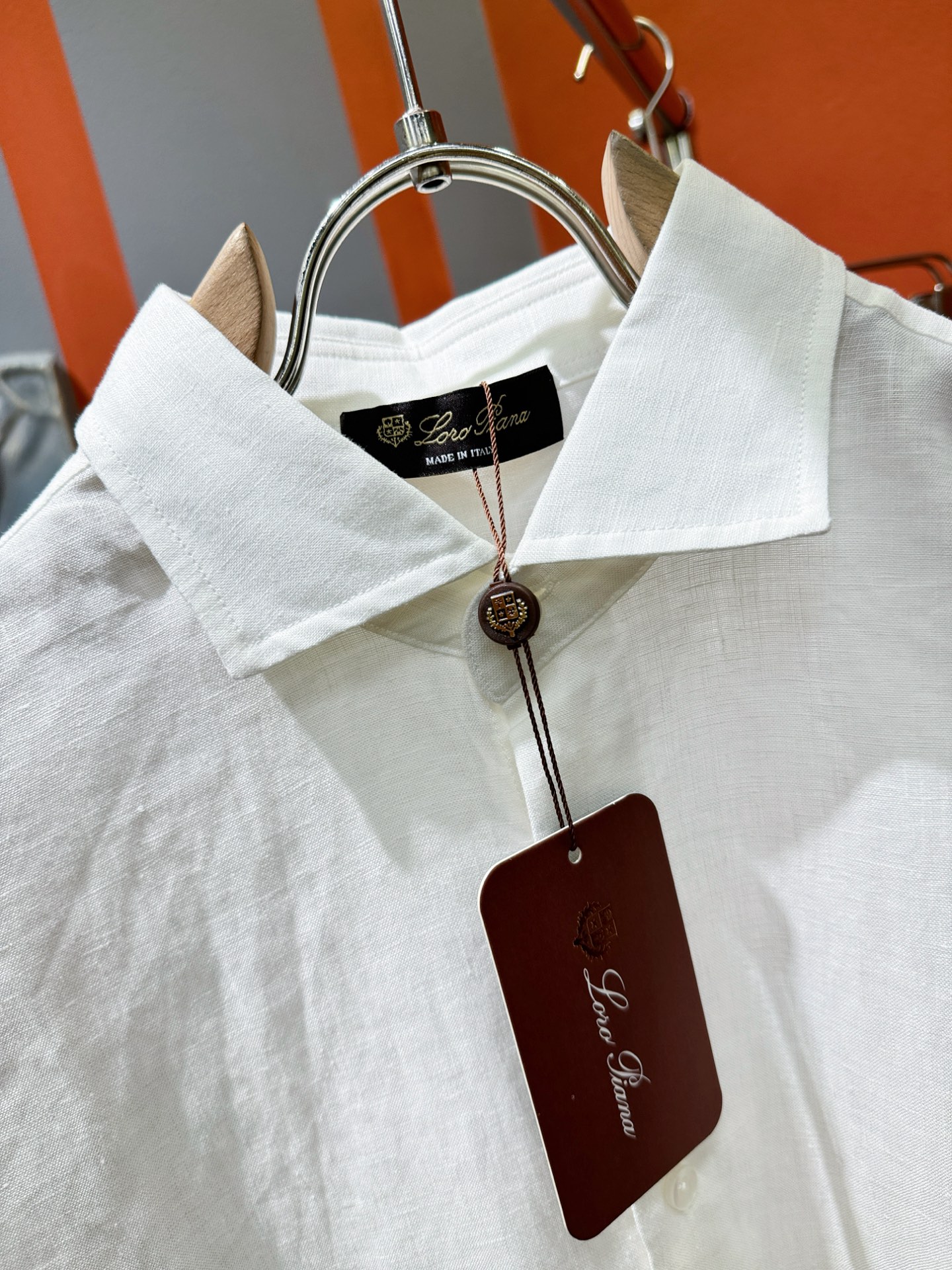 衬衫，Loro Piana诺悠翩雅 2025春夏专柜同款亚麻套装，100%亚麻面料，亚麻衬衫就足够腔调，