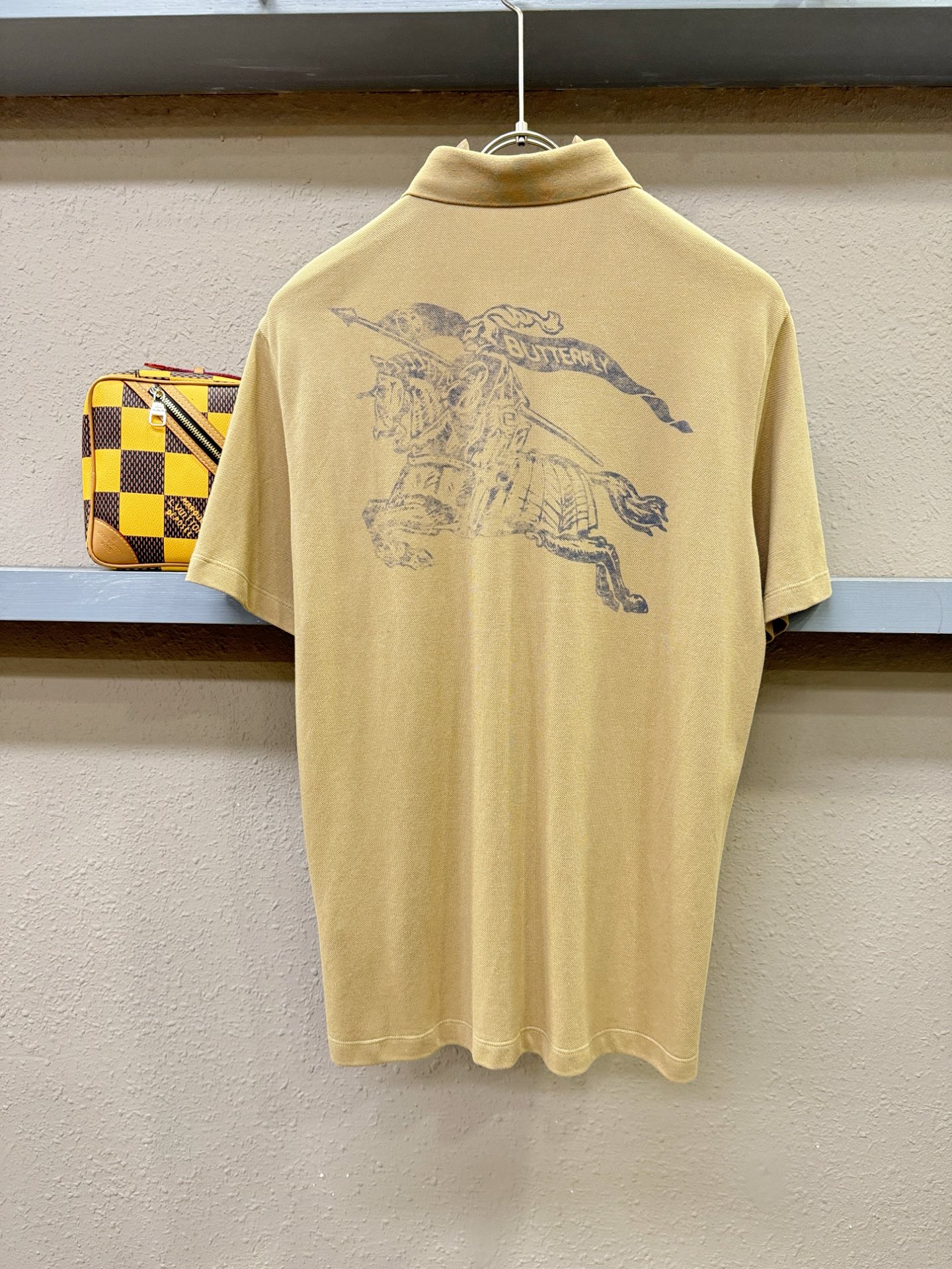 BURBERRY巴宝莉 2025官方春夏新款 专柜同步上市 男士翻领短袖POLO衫，高端主线系列，进口珠