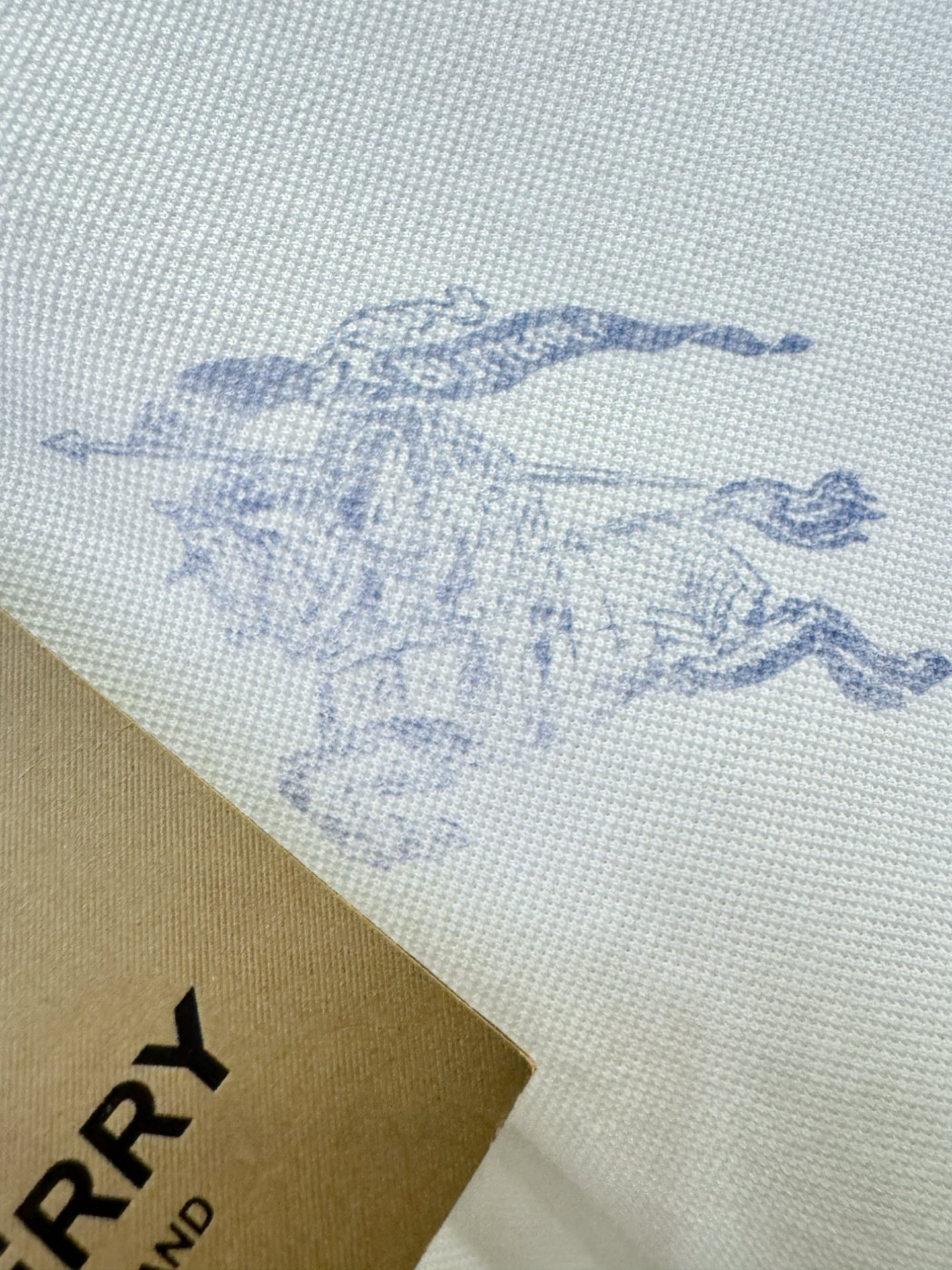 BURBERRY巴宝莉 2025官方春夏新款 专柜同步上市 男士翻领短袖POLO衫，高端主线系列，进口珠