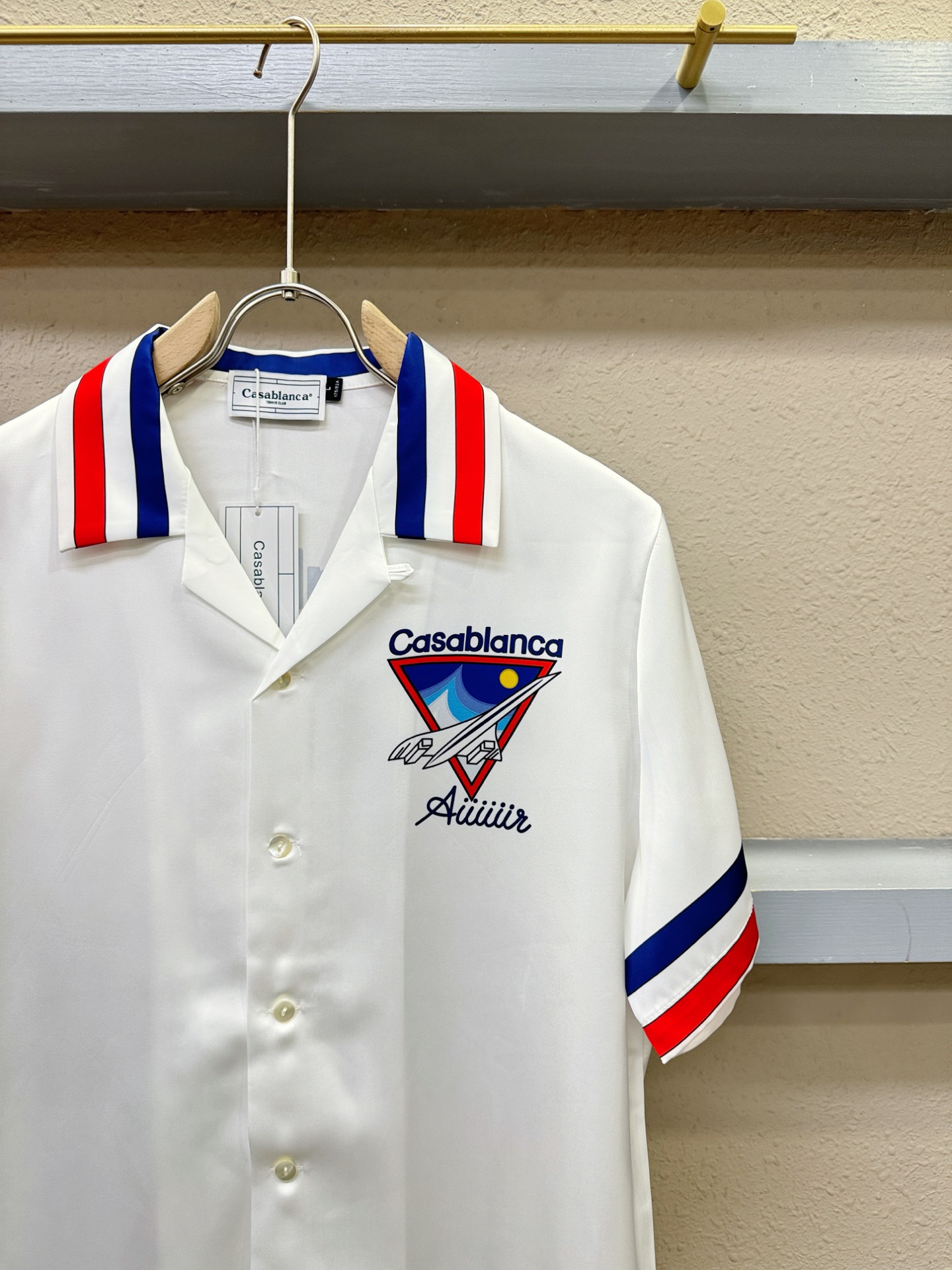 Casablanca 2025新款真丝套装，男女同款家居服套装，睡衣套装，干净利落剪裁，都市风十足。真丝