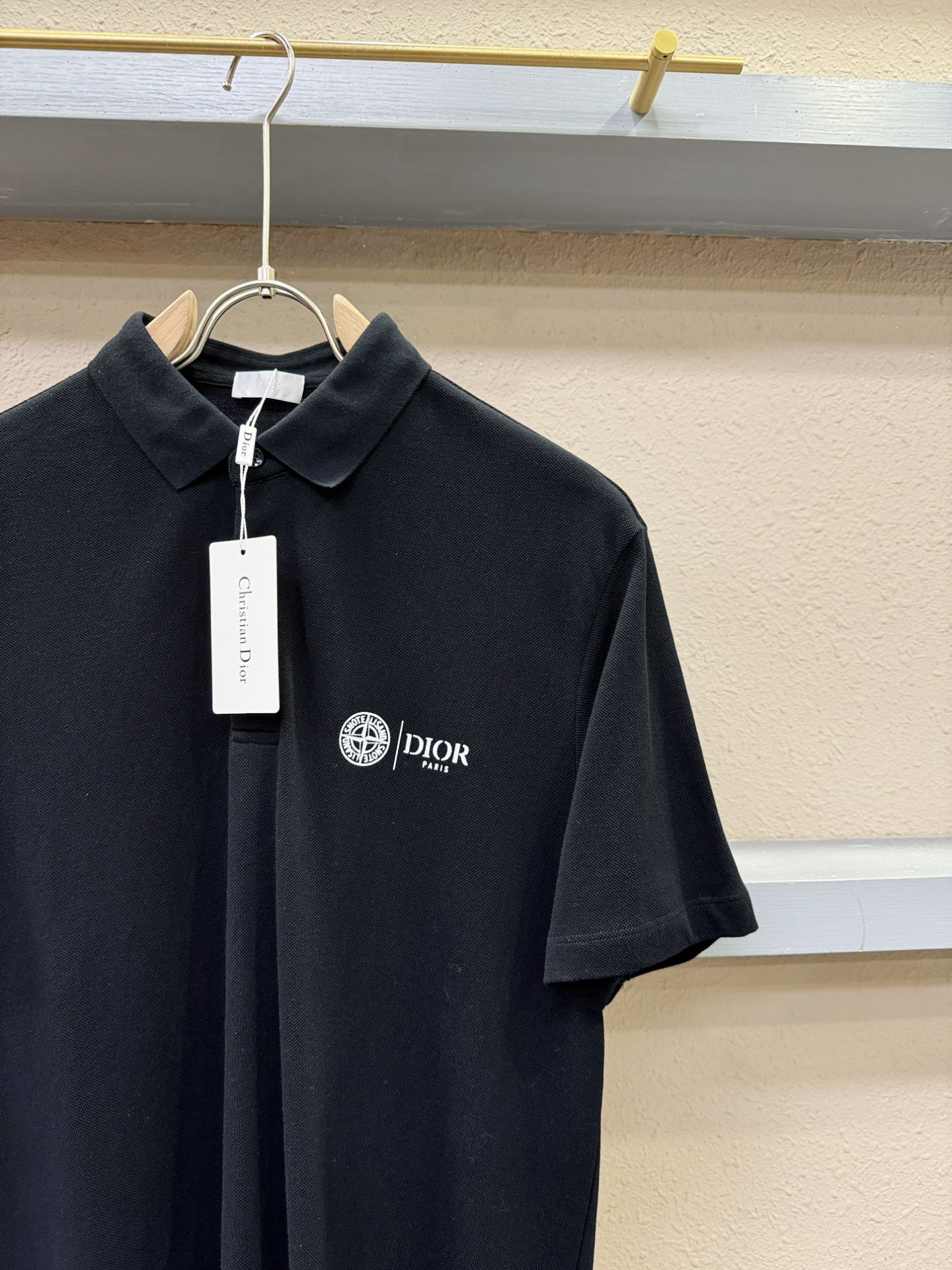 Dior迪奥 2025官方春夏新款 专柜同步上市 男士翻领短袖POLO衫，高端主线系列，进口珠地丝光棉面