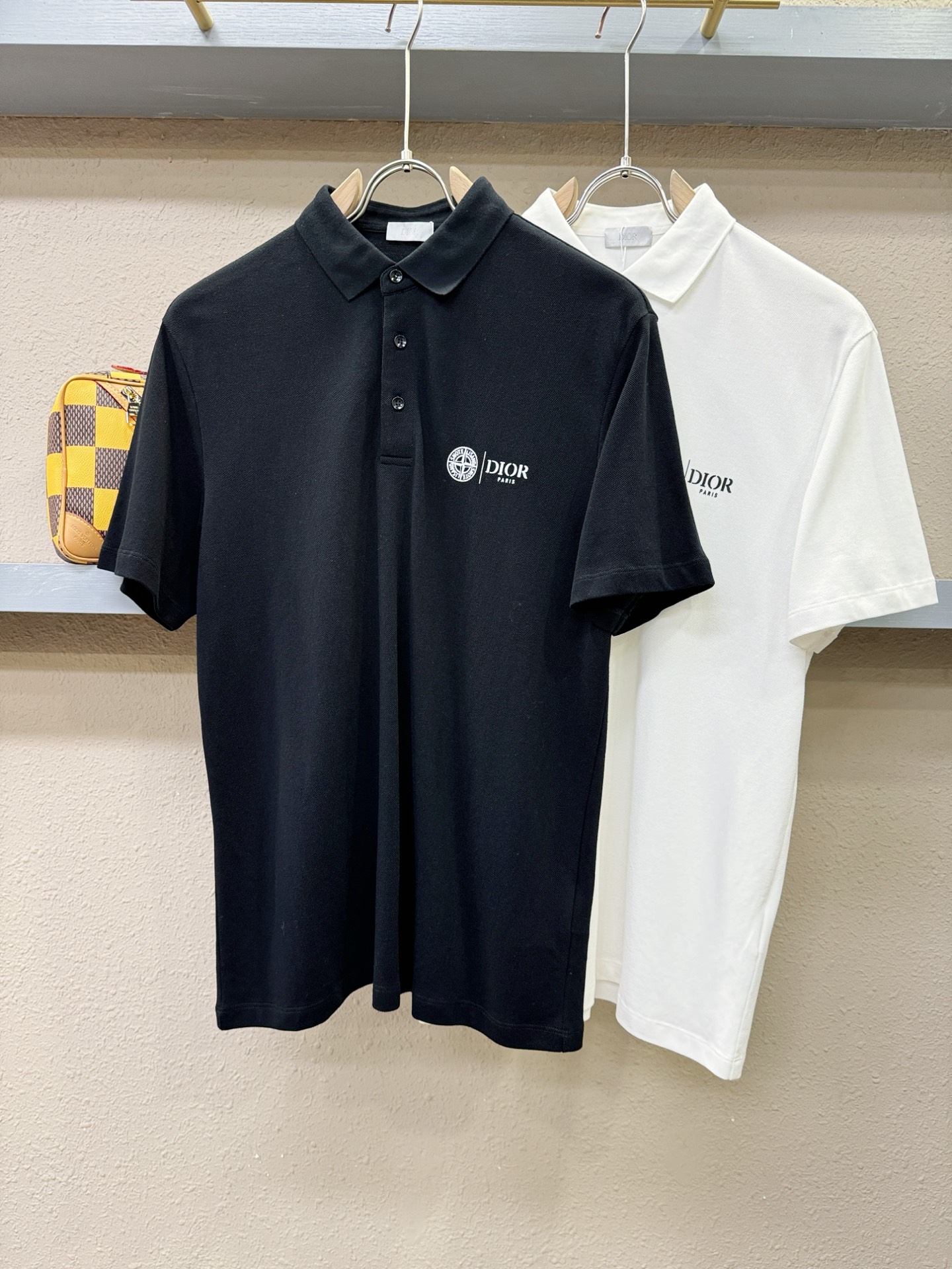 Dior迪奥 2025官方春夏新款 专柜同步上市 男士翻领短袖POLO衫，高端主线系列，进口珠地丝光棉面