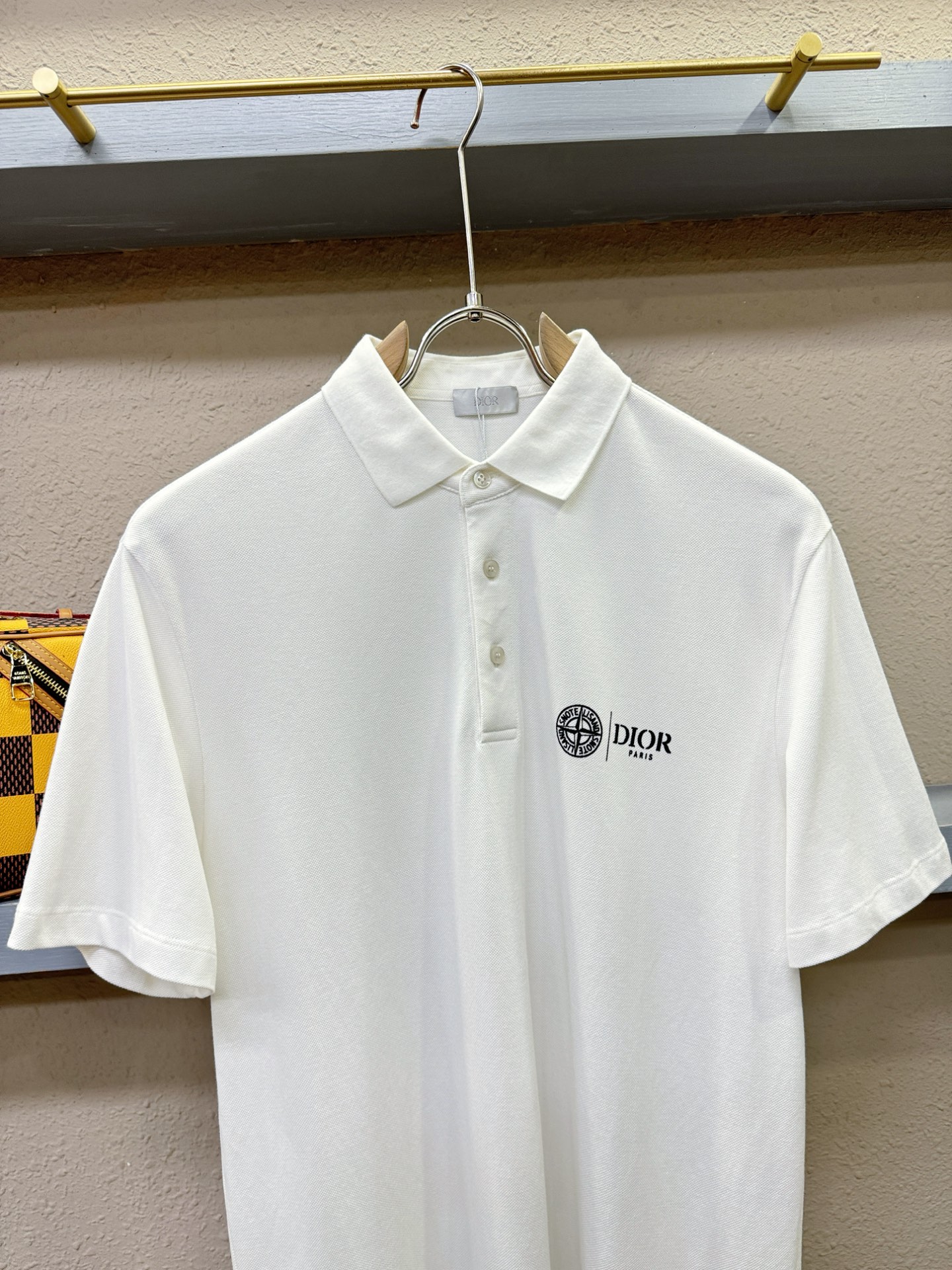 Dior迪奥 2025官方春夏新款 专柜同步上市 男士翻领短袖POLO衫，高端主线系列，进口珠地丝光棉面