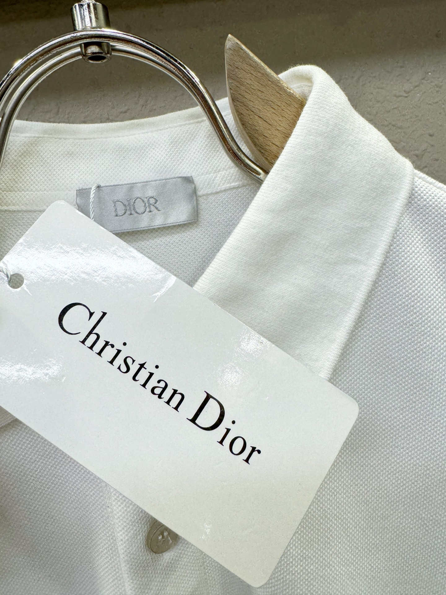 Dior迪奥 2025官方春夏新款 专柜同步上市 男士翻领短袖POLO衫，高端主线系列，进口珠地丝光棉面