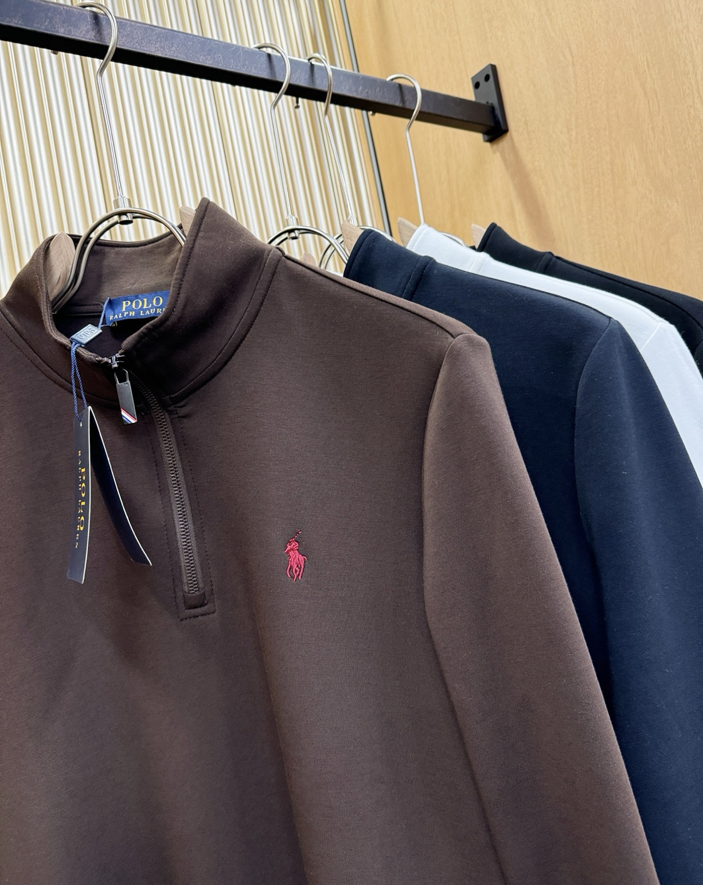 Polo保罗 顶级品质 2025秋冬新品长袖！长绒棉长袖，采用长绒棉面料，手感柔软。顶级进口私货，时尚设