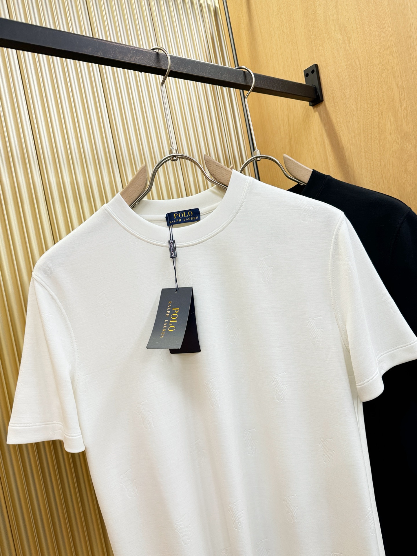 Polo保罗 顶级品质 2025秋冬新品短袖！长绒棉短袖，暗纹提花，长绒棉面料，手感柔软。顶级进口私货，