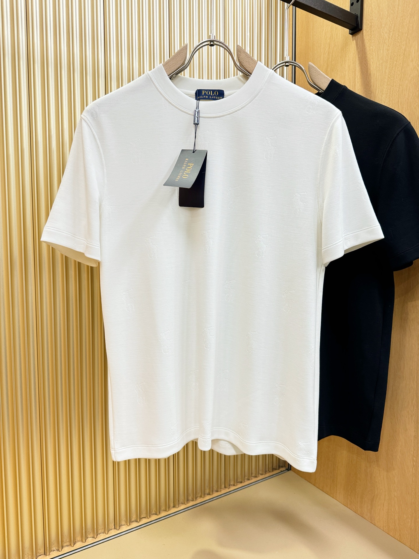 Polo保罗 顶级品质 2025秋冬新品短袖！长绒棉短袖，暗纹提花，长绒棉面料，手感柔软。顶级进口私货，