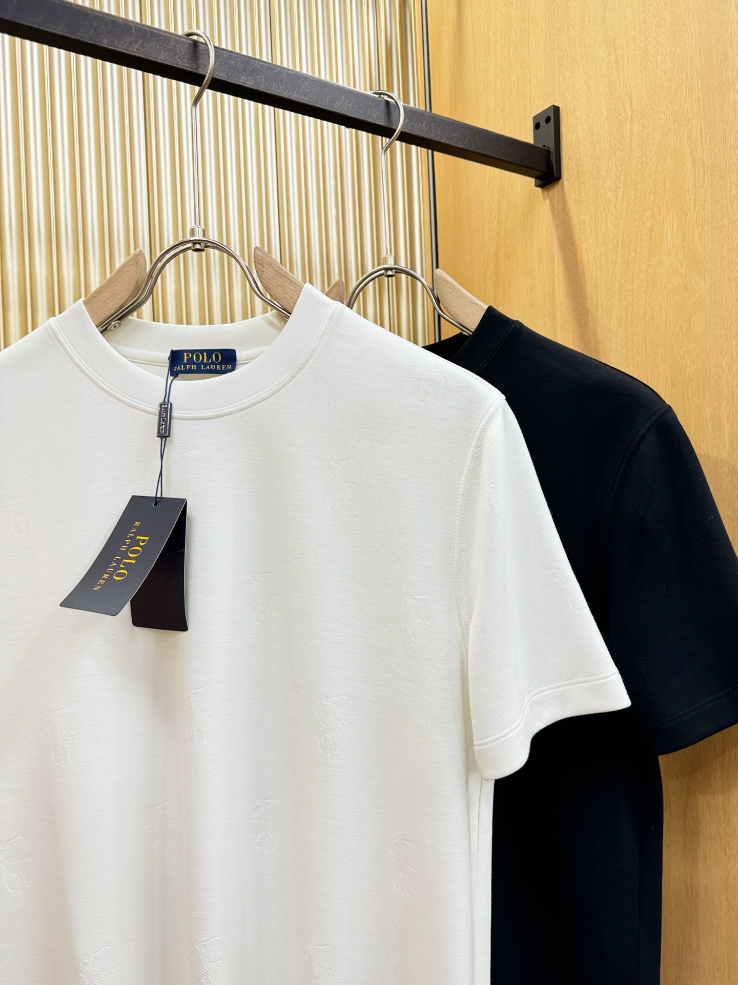 Polo保罗 顶级品质 2025秋冬新品短袖！长绒棉短袖，暗纹提花，长绒棉面料，手感柔软。顶级进口私货，