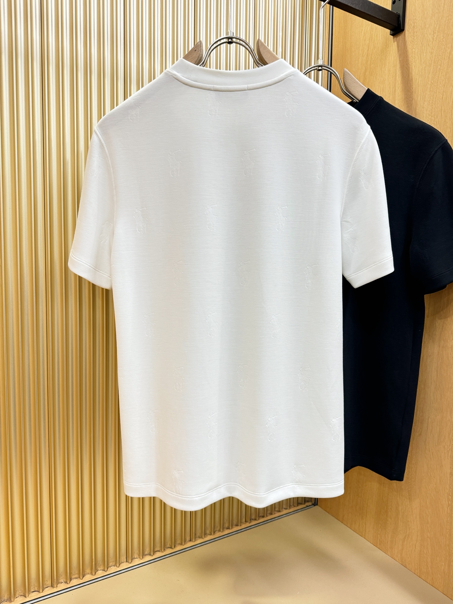 Polo保罗 顶级品质 2025秋冬新品短袖！长绒棉短袖，暗纹提花，长绒棉面料，手感柔软。顶级进口私货，