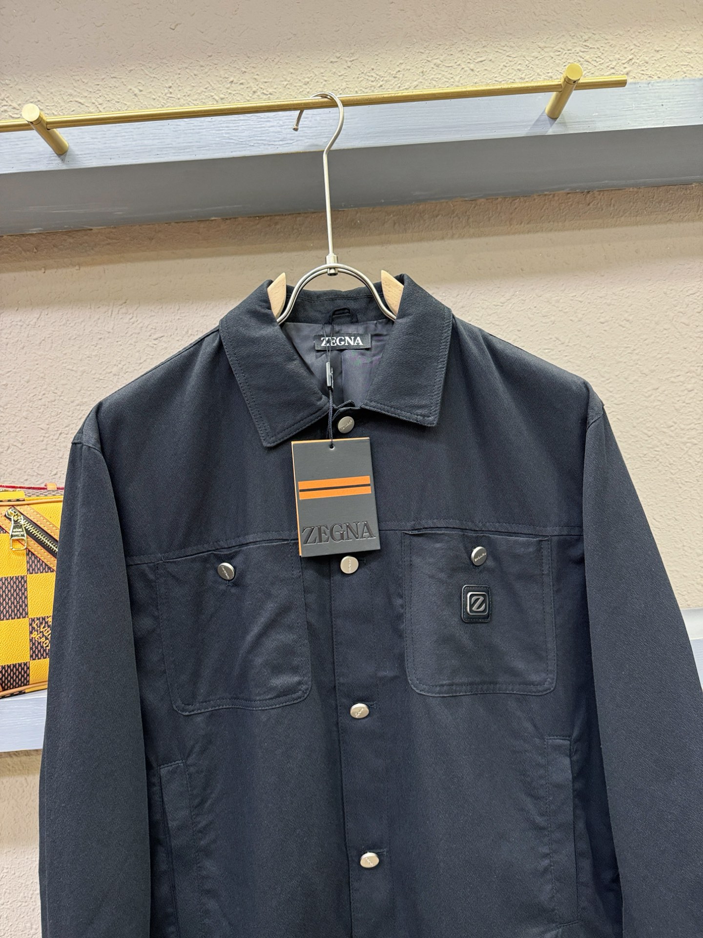 Ermenegildo Zeg*a杰*亚 2025新款 夹克外套，意大利进口面料时尚夹克外套。欧洲专柜同