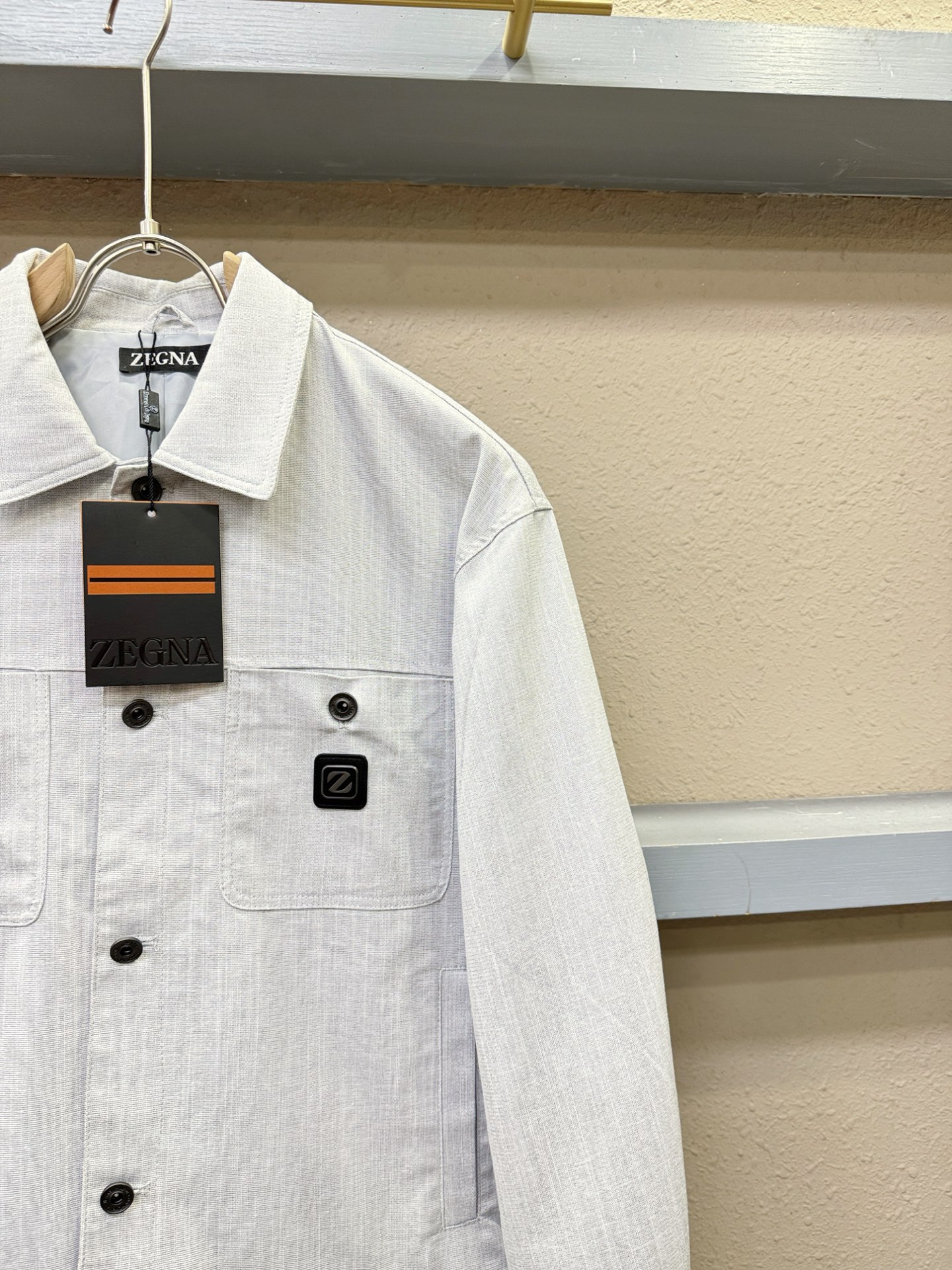 Ermenegildo Zeg*a杰*亚 2025新款 夹克外套，意大利进口面料时尚夹克外套。欧洲专柜同