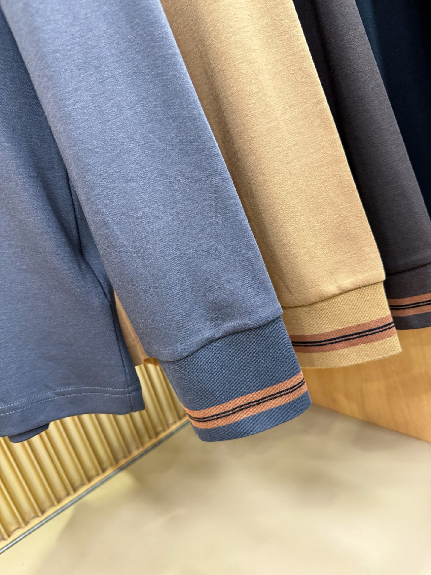 (最大可穿230斤) Ermenegildo Zeg*a杰*亚 2025ss秋冬新品 长袖T恤，经典Lo