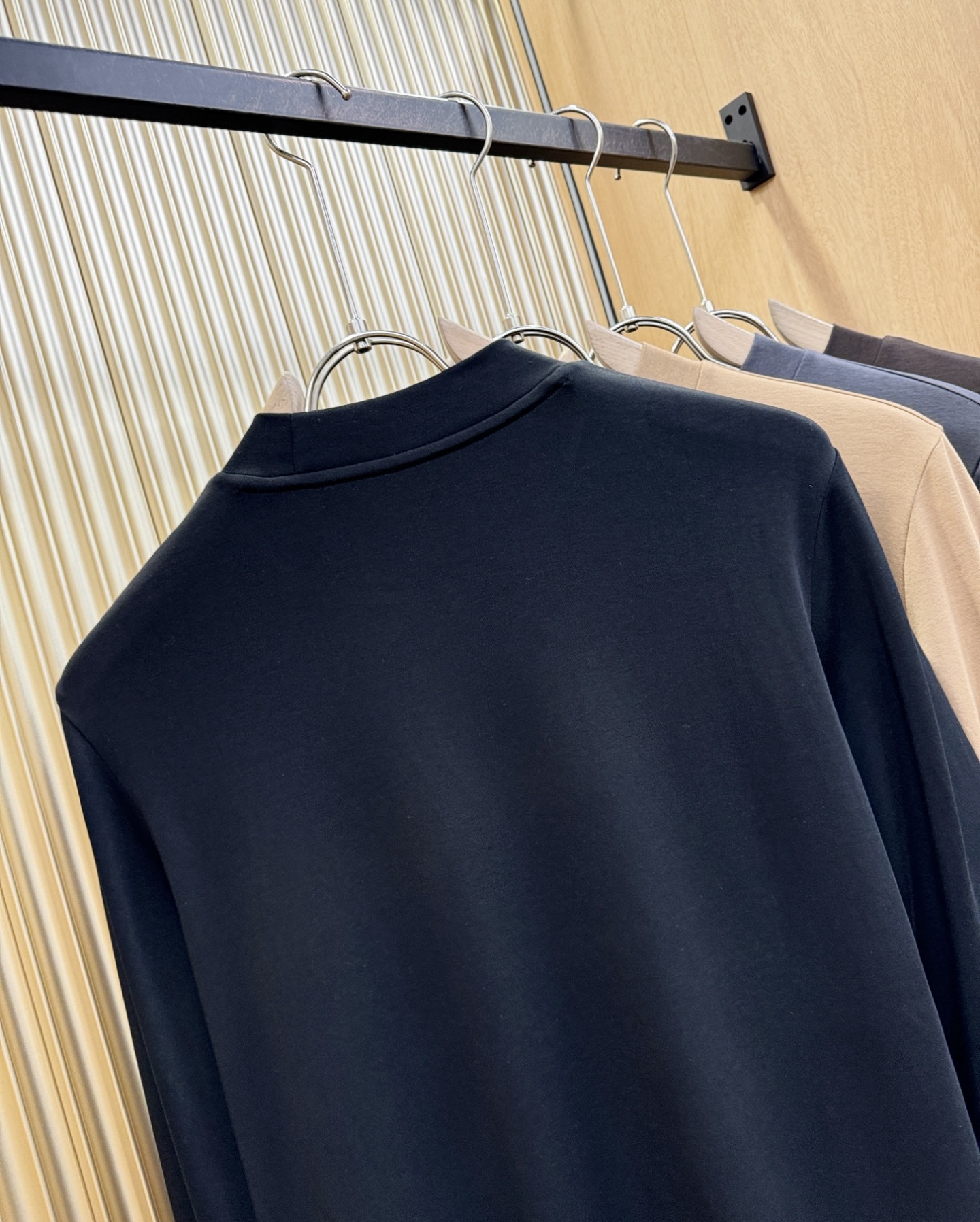 (最大可穿230斤) Ermenegildo Zeg*a杰*亚 2025ss秋冬新品 长袖T恤，经典Lo