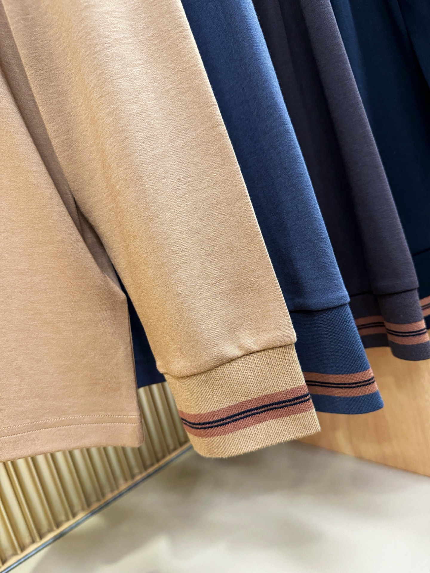 (最大可穿230斤) Ermenegildo Zeg*a杰*亚 2025ss秋冬新品 长袖T恤，经典Lo