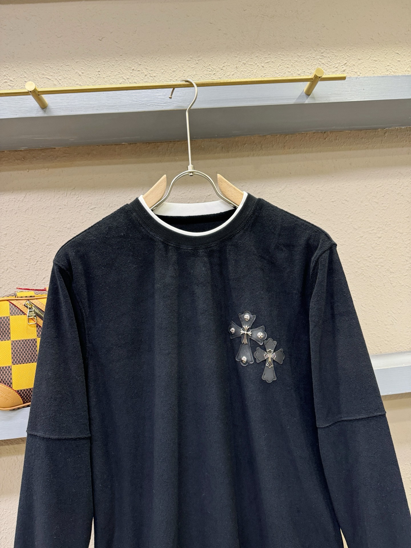 CHROME HEARTS 克罗心 2025秋冬新品长袖卫衣，经典Logo设计，百搭款 官网同步发售，柔