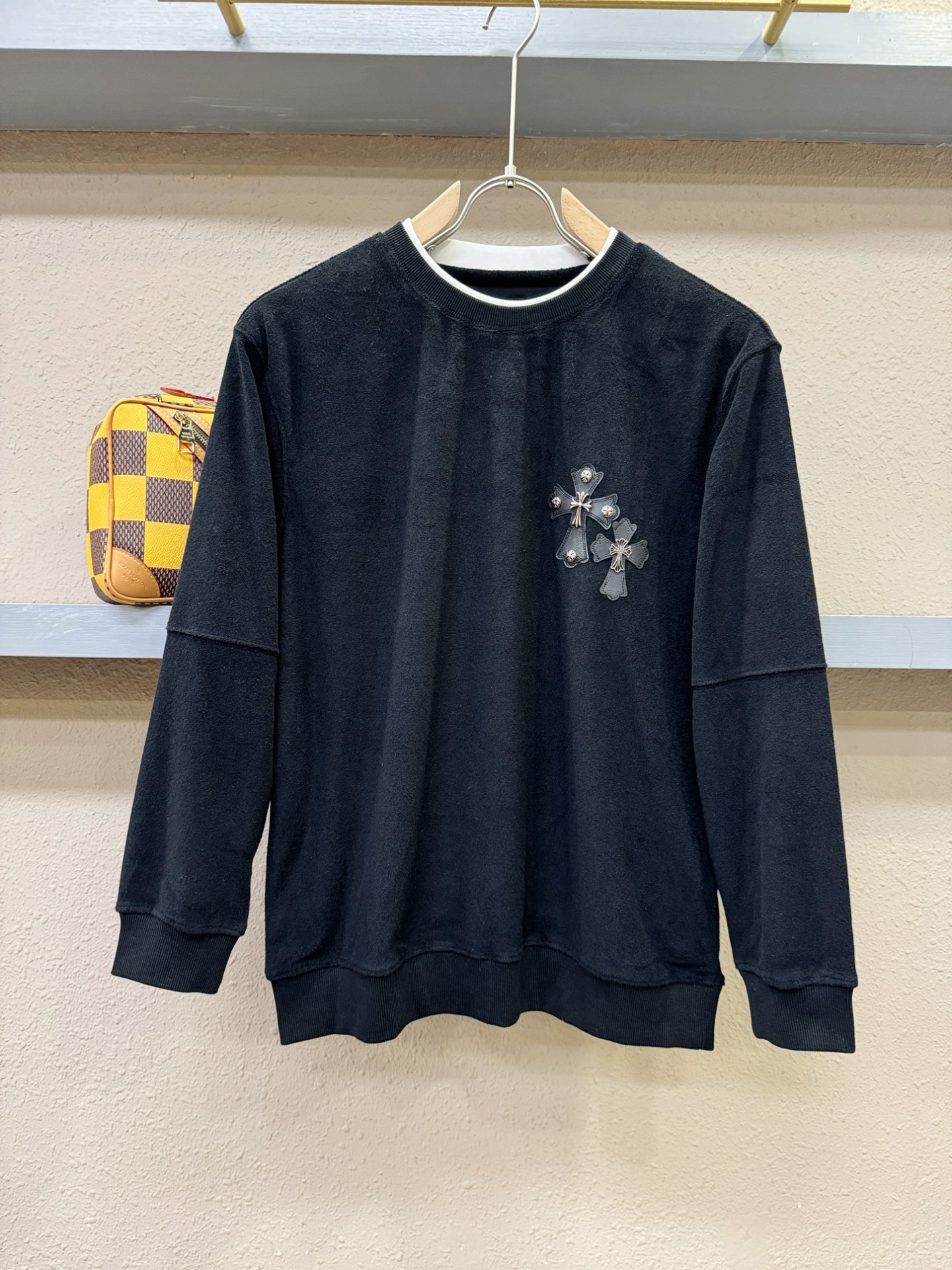 CHROME HEARTS 克罗心 2025秋冬新品长袖卫衣，经典Logo设计，百搭款 官网同步发售，柔