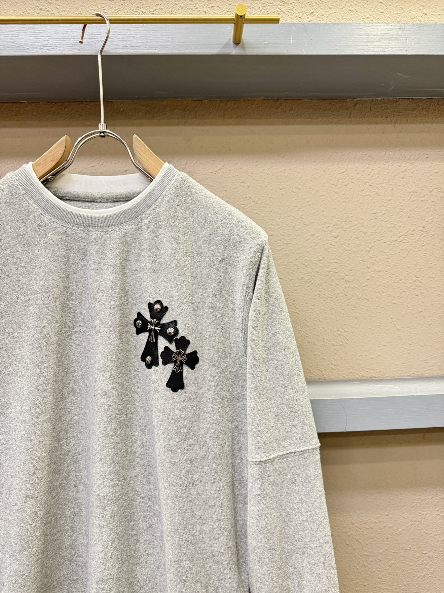 CHROME HEARTS 克罗心 2025秋冬新品长袖卫衣，经典Logo设计，百搭款 官网同步发售，柔