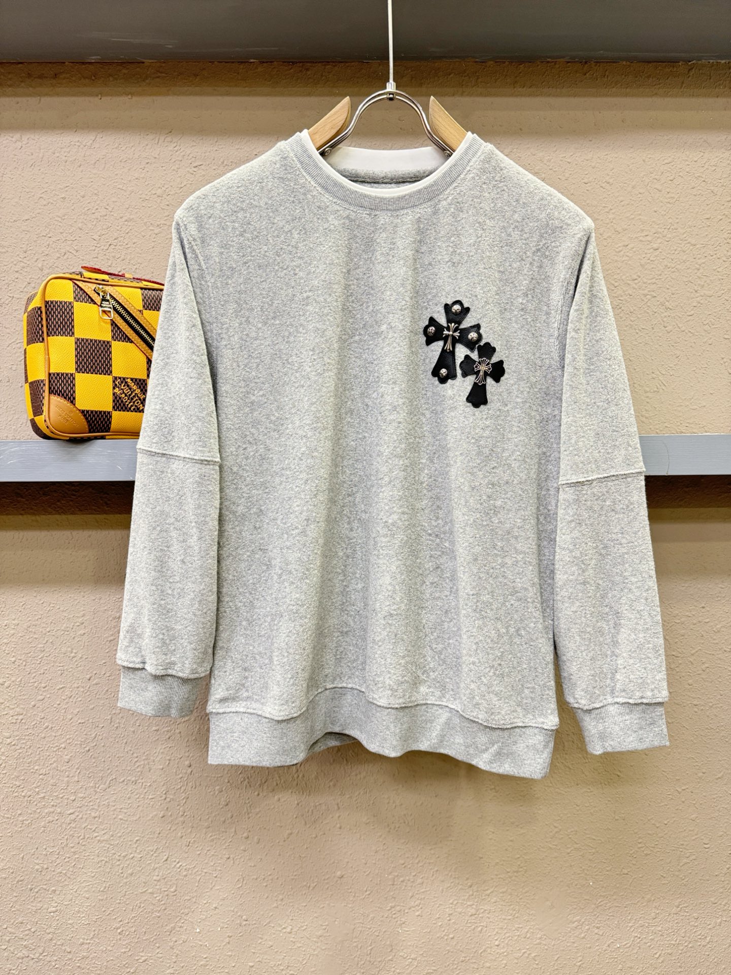 CHROME HEARTS 克罗心 2025秋冬新品长袖卫衣，经典Logo设计，百搭款 官网同步发售，柔
