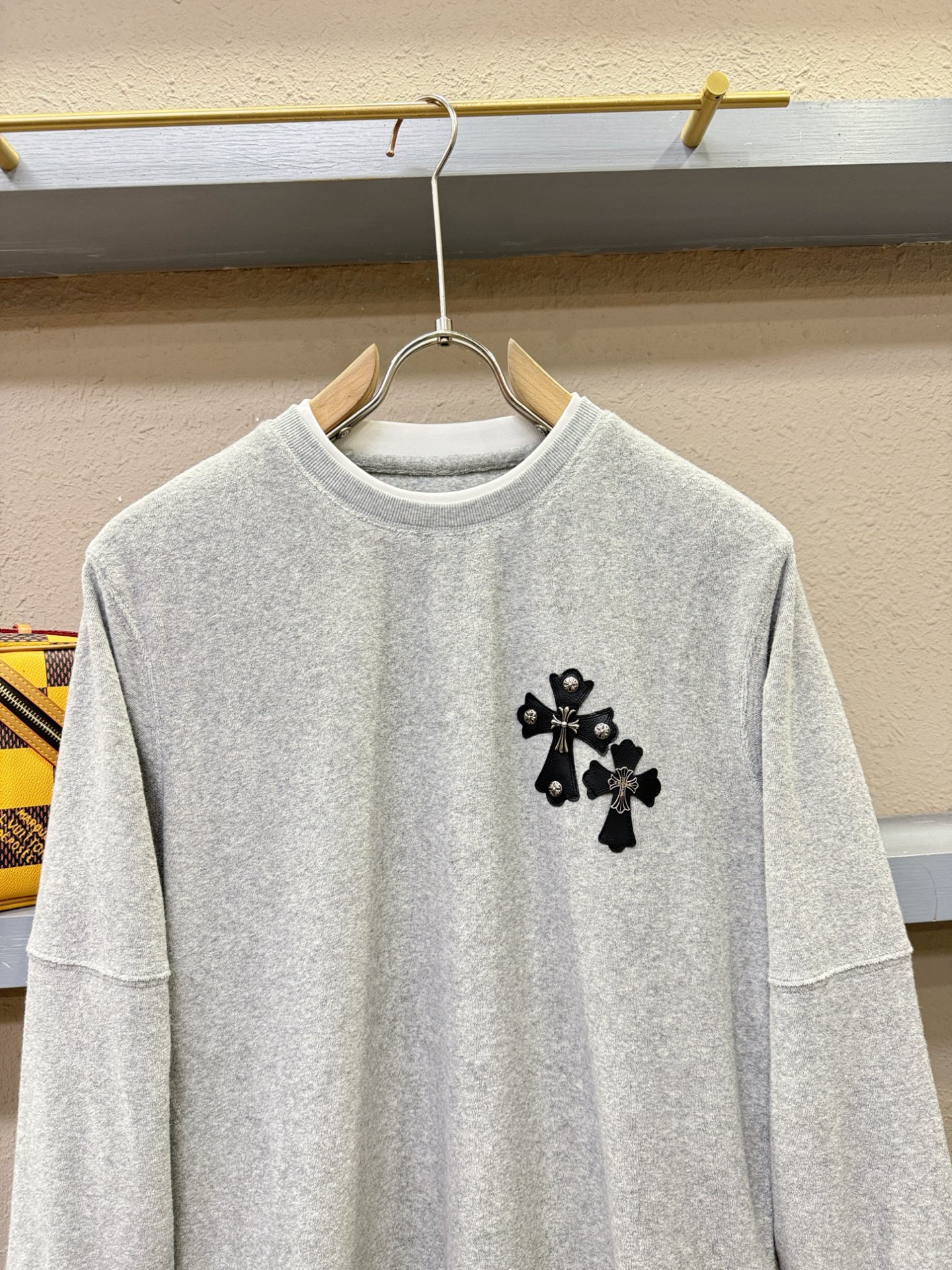 CHROME HEARTS 克罗心 2025秋冬新品长袖卫衣，经典Logo设计，百搭款 官网同步发售，柔