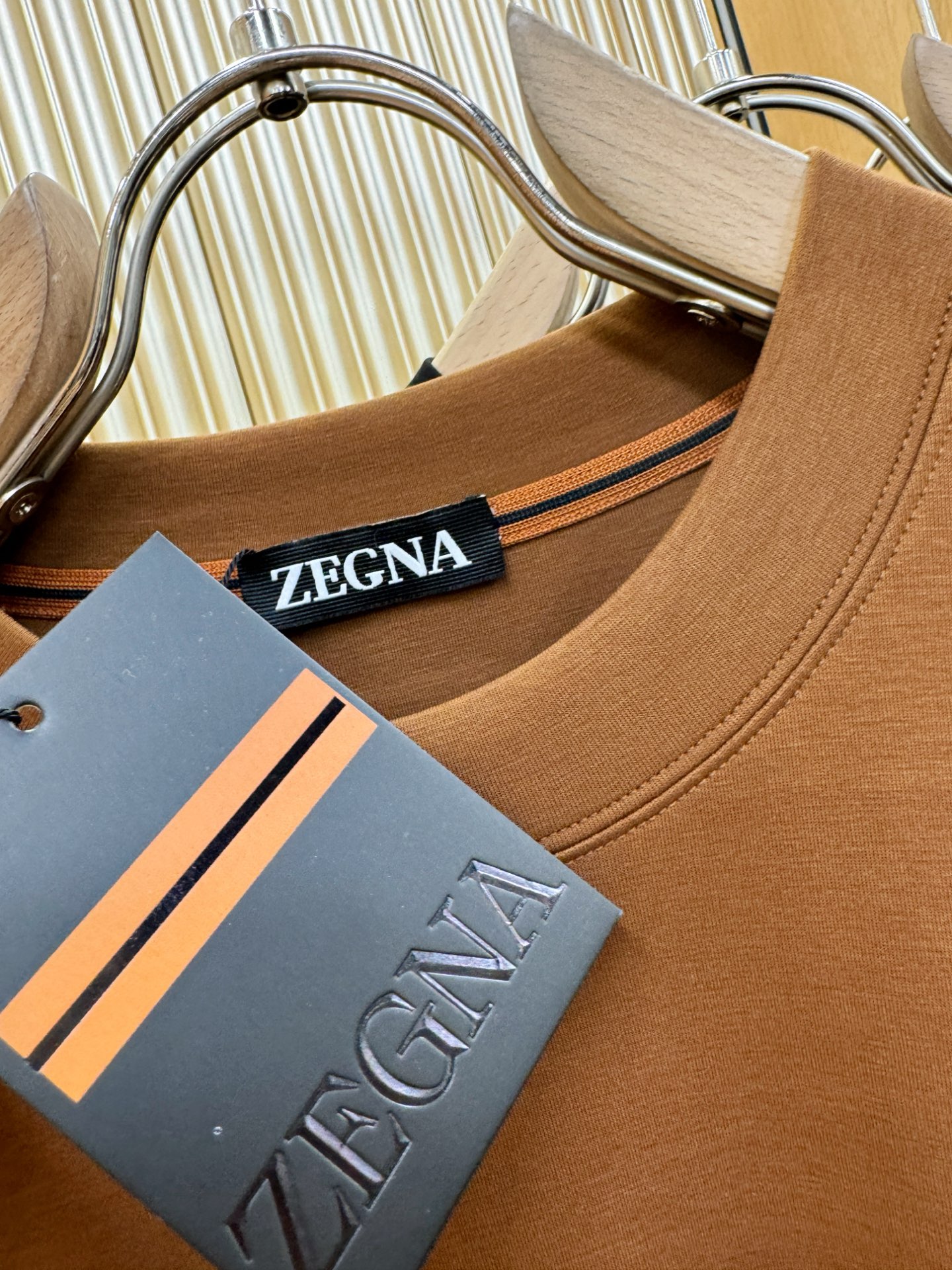 Ermenegildo Zeg*a杰*亚 顶级品质 2025秋冬新品短袖！原版定制面料，手感柔软。顶级进