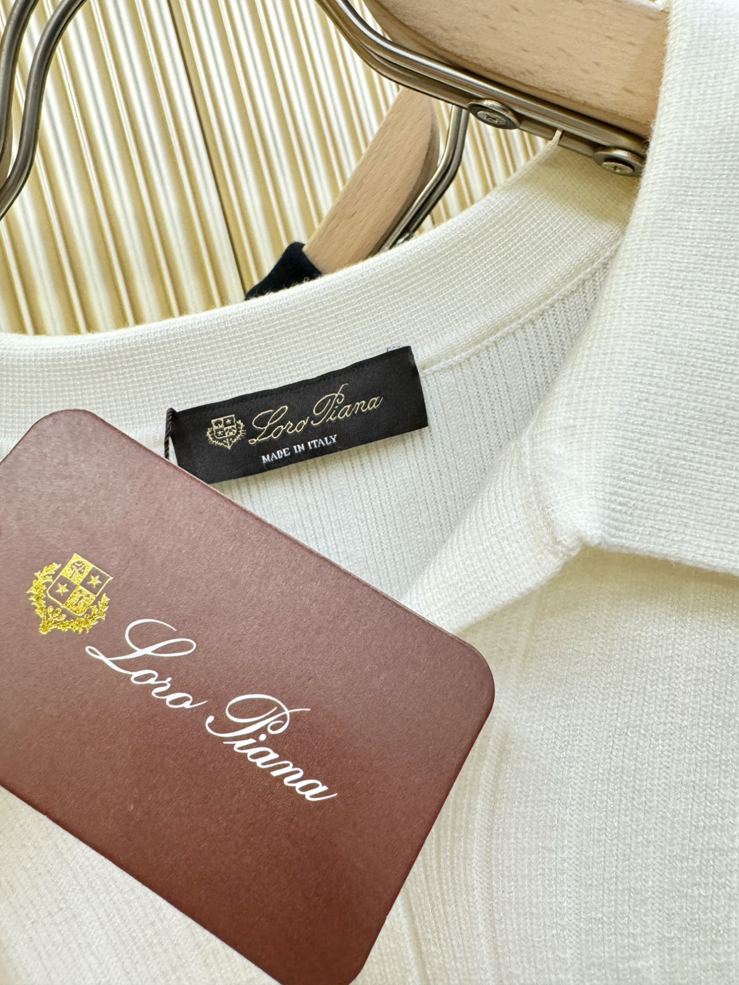 Loro Piana Men's Knitted Wool Polo Sweater with Logo Design - Casual Fit 6 i1758108453625 350 0 4