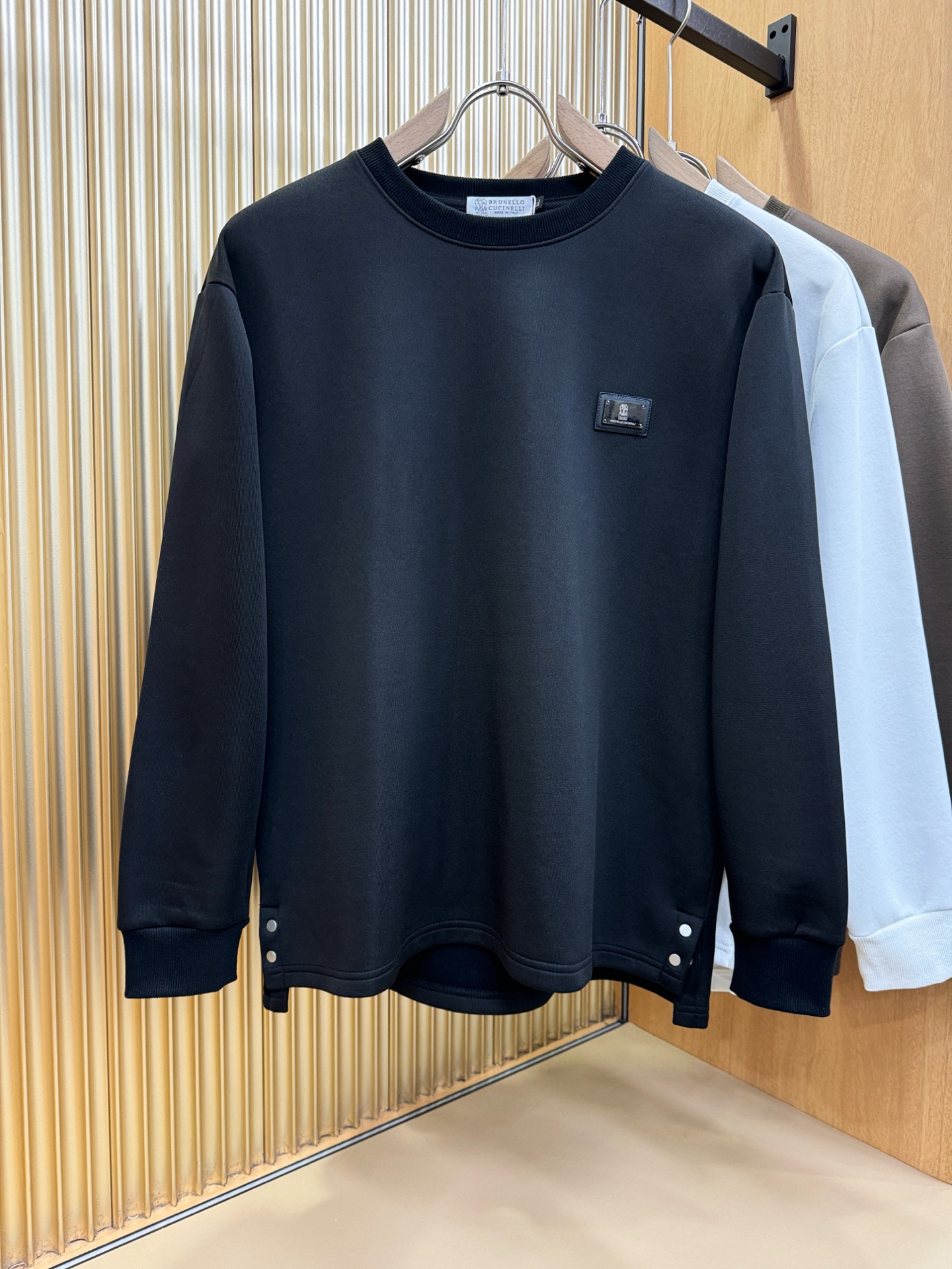 BC布鲁提 2025ss秋冬新品 长袖T恤，经典Logo设计，百搭款 官网同步发售 定制面料，柔软细腻 