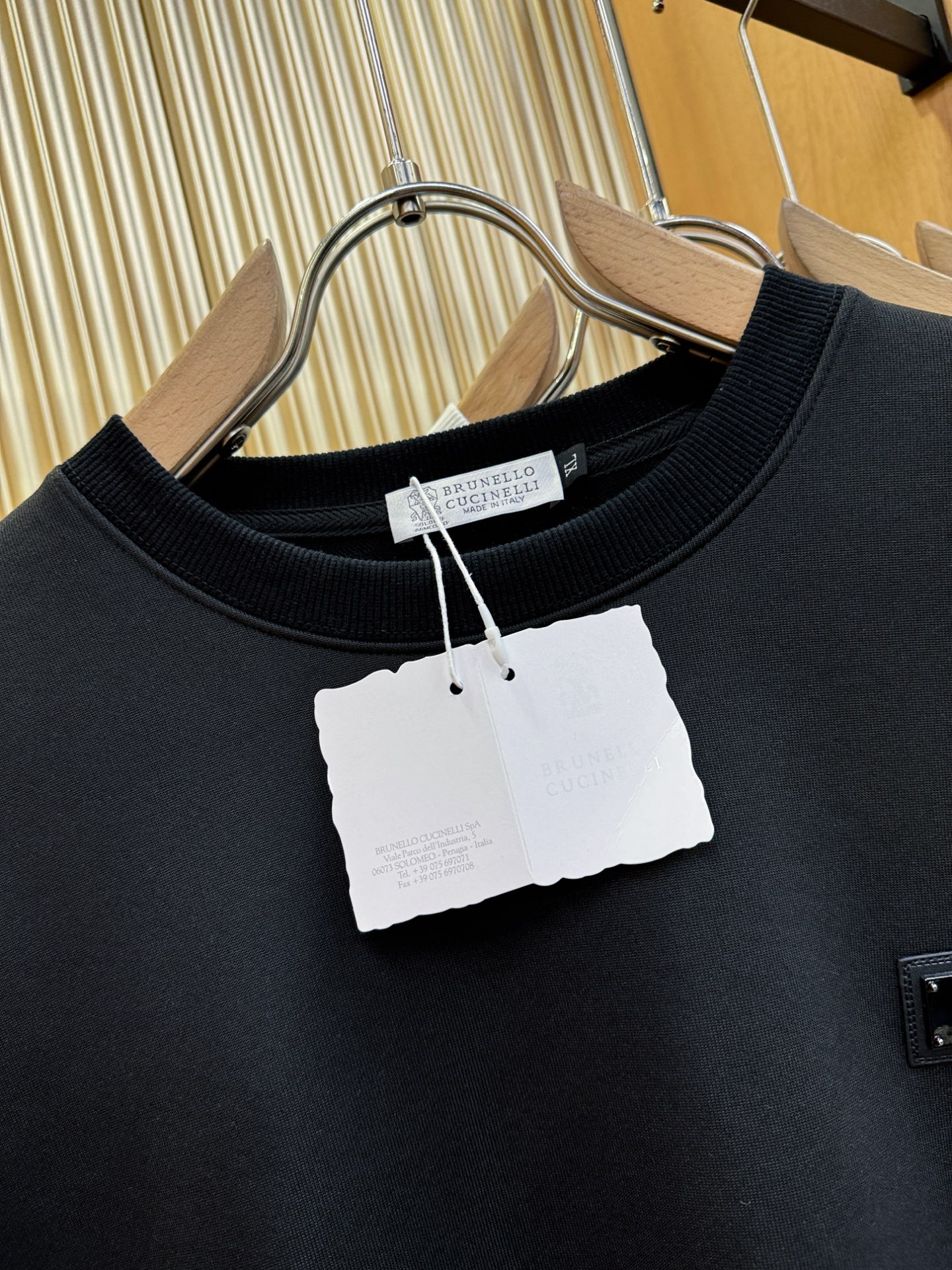 BC布鲁提 2025ss秋冬新品 长袖T恤，经典Logo设计，百搭款 官网同步发售 定制面料，柔软细腻 