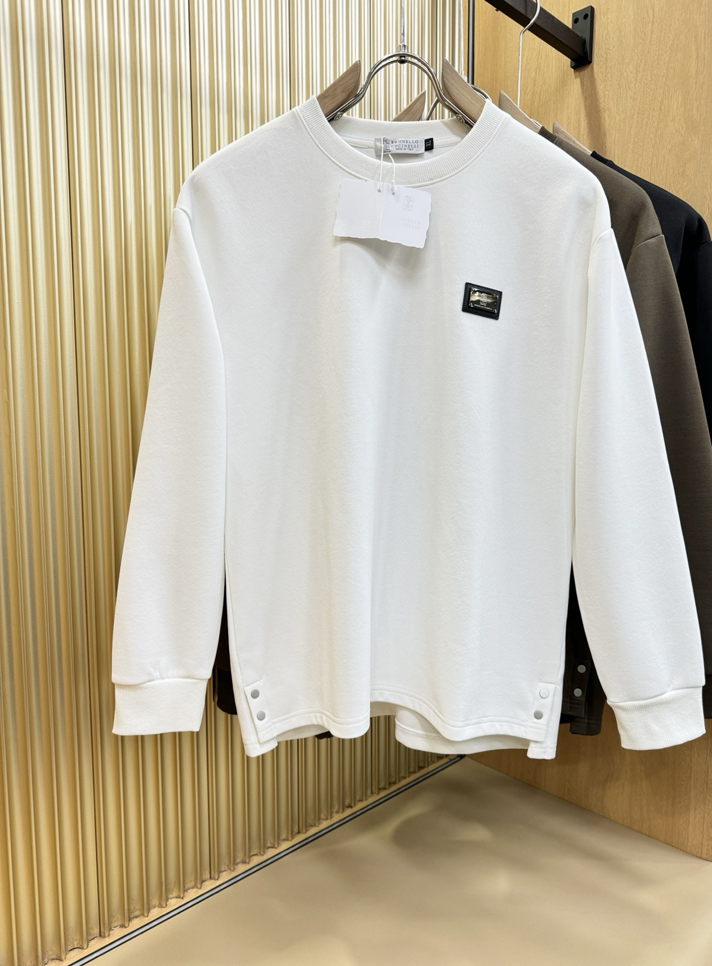 BC布鲁提 2025ss秋冬新品 长袖T恤，经典Logo设计，百搭款 官网同步发售 定制面料，柔软细腻 