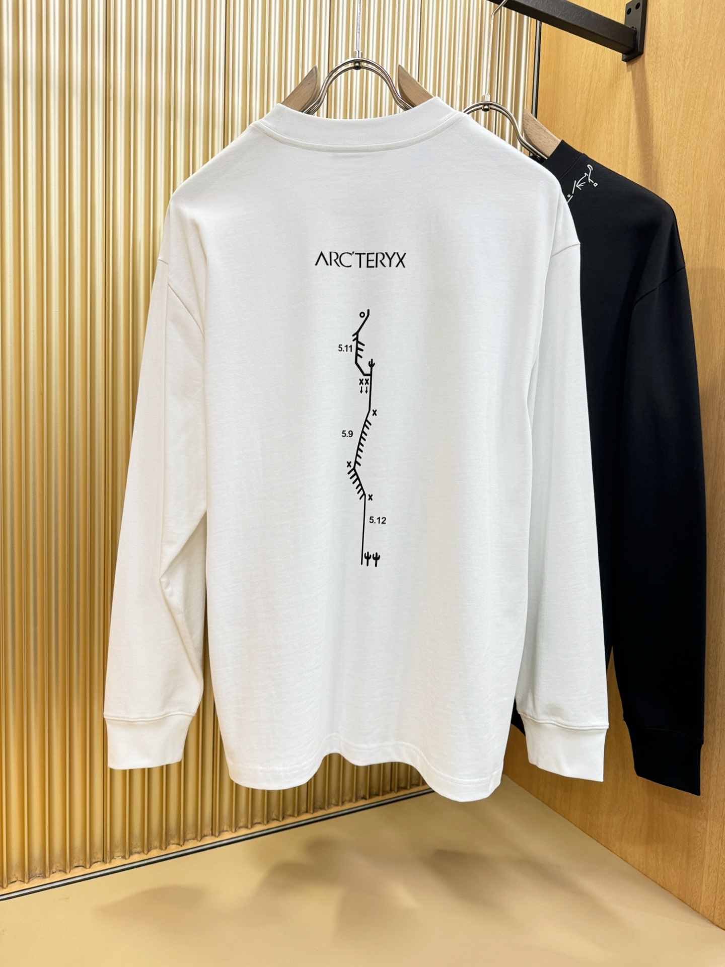 ARC‘TERYX/始祖鸟 2025ss秋冬新品 长袖T恤，经典Logo设计，百搭款 官网同步发售 定制