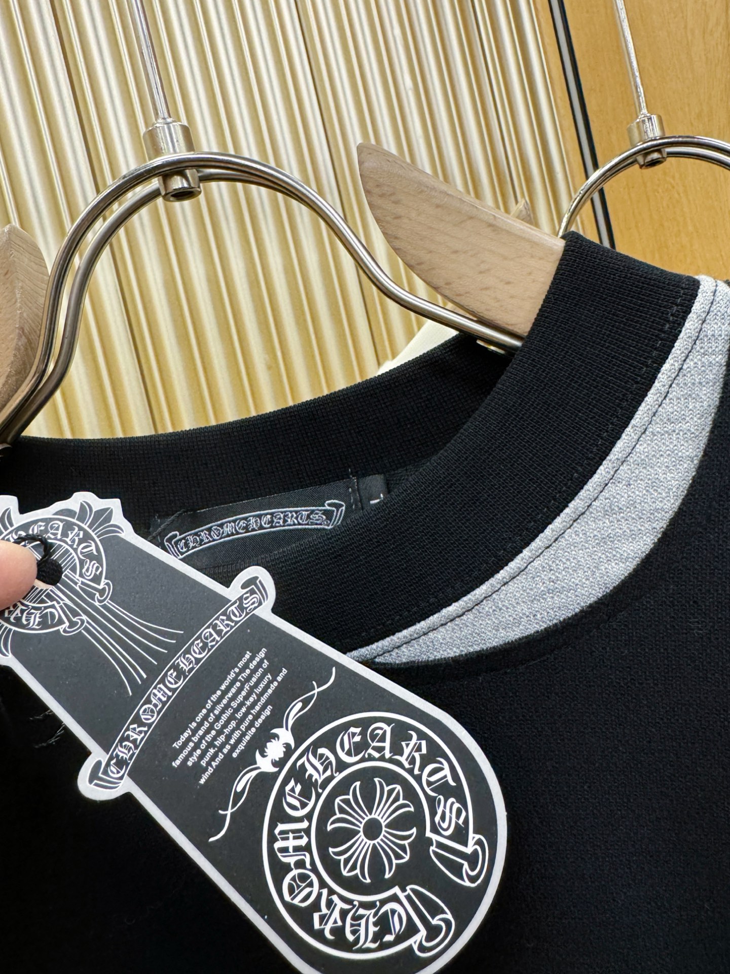 CHROME HEARTS 克罗心 2025ss秋冬新品 长袖上衣，经典Logo设计，百搭款 官网同步发