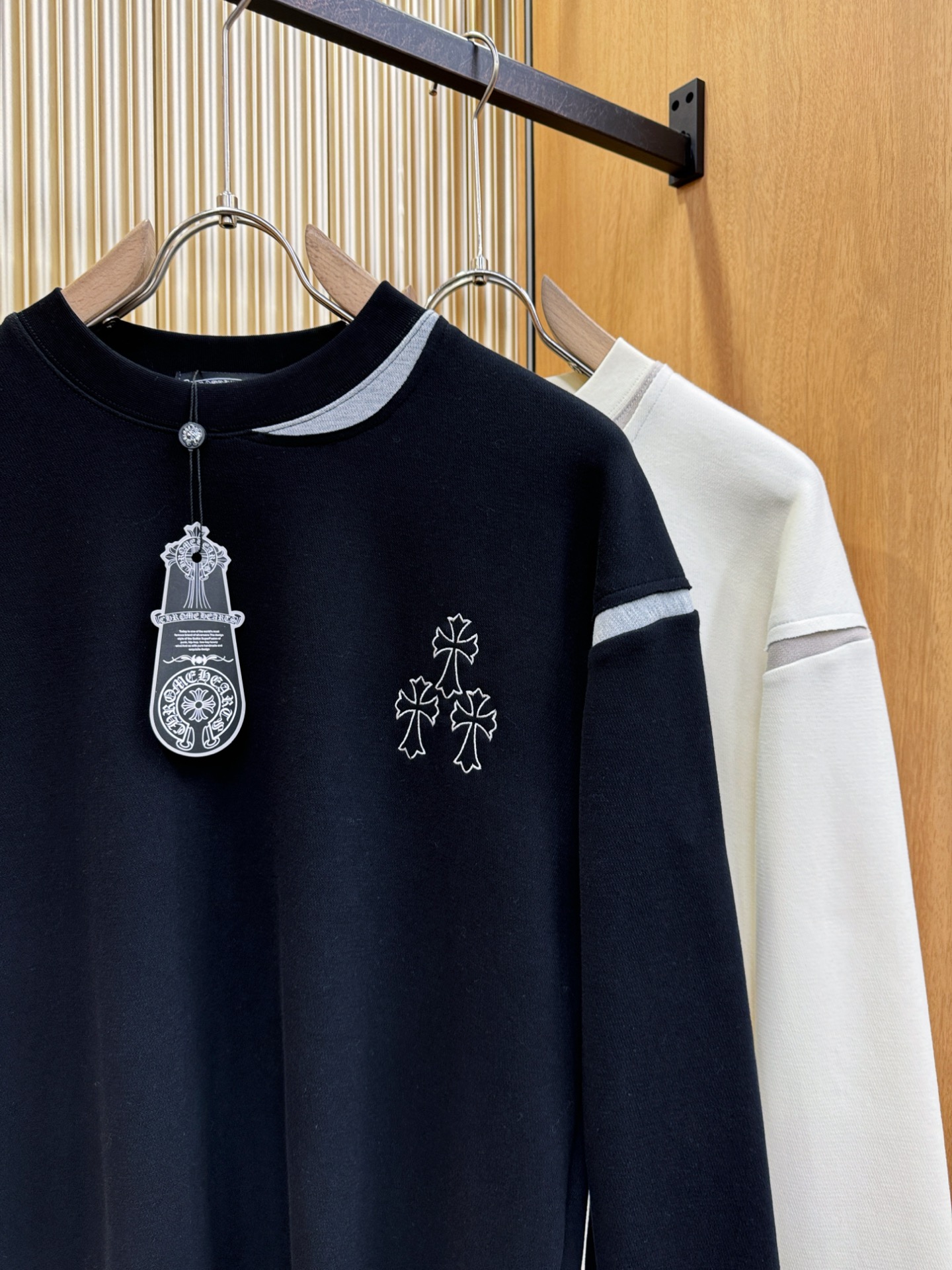 CHROME HEARTS 克罗心 2025ss秋冬新品 长袖上衣，经典Logo设计，百搭款 官网同步发