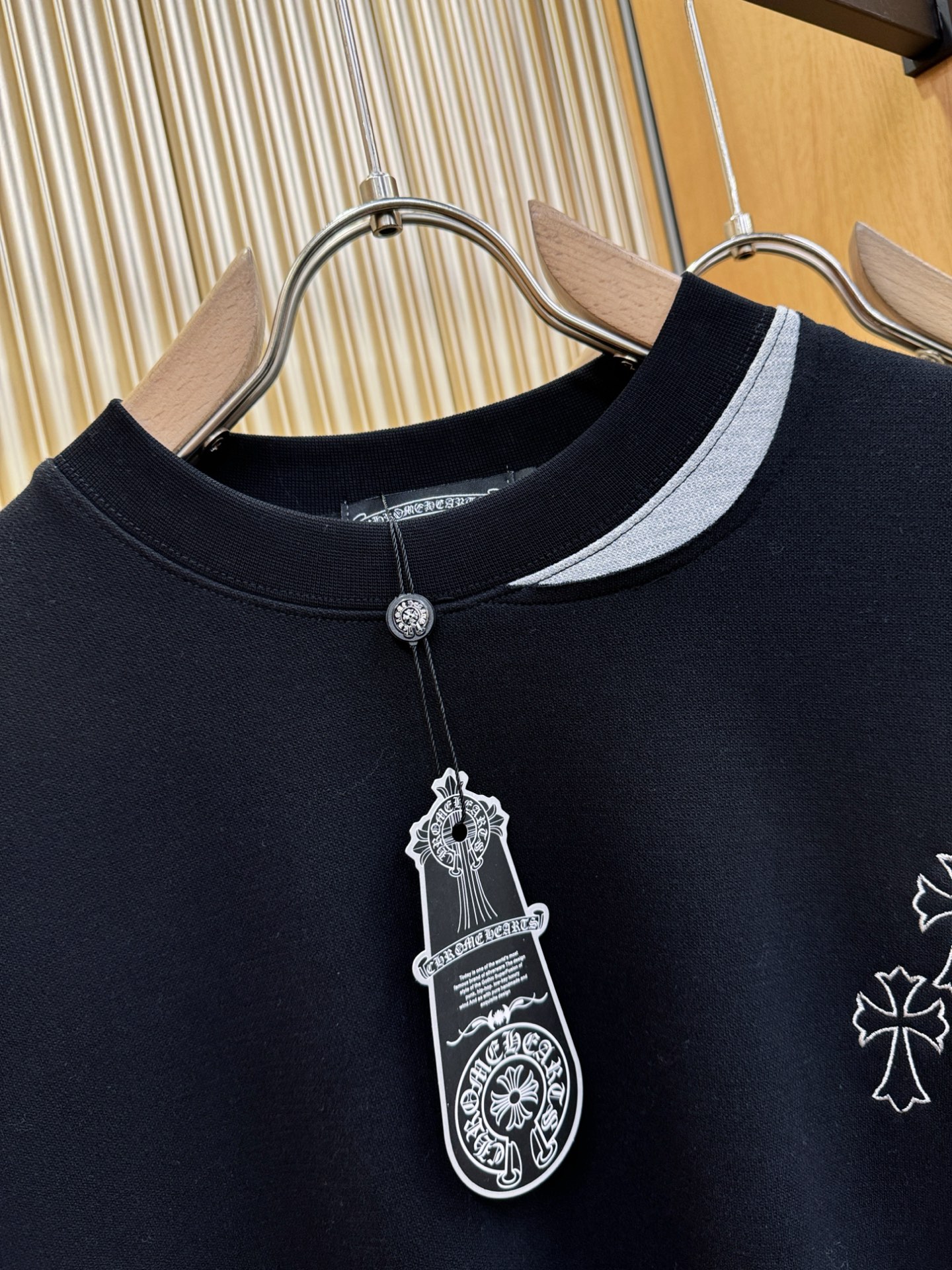 CHROME HEARTS 克罗心 2025ss秋冬新品 长袖上衣，经典Logo设计，百搭款 官网同步发