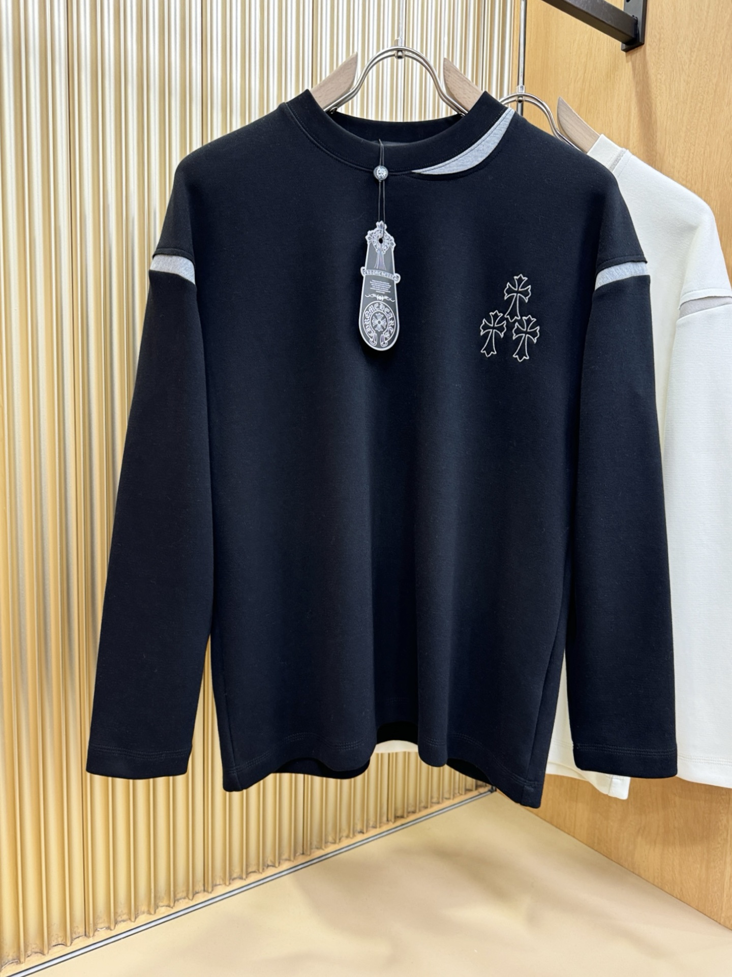 CHROME HEARTS 克罗心 2025ss秋冬新品 长袖上衣，经典Logo设计，百搭款 官网同步发