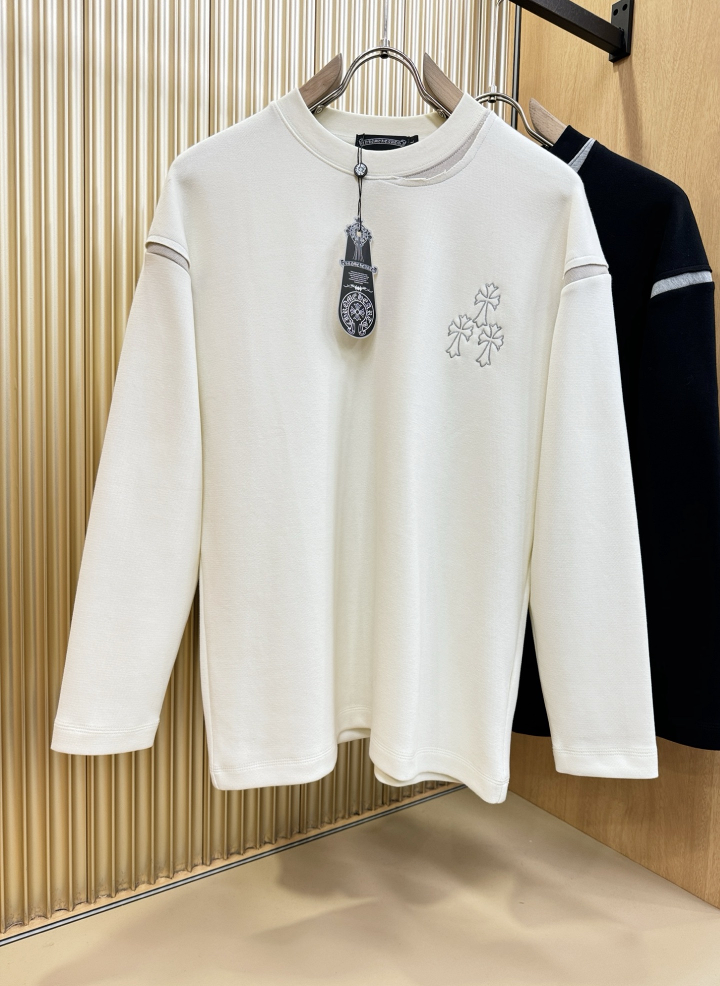 CHROME HEARTS 克罗心 2025ss秋冬新品 长袖上衣，经典Logo设计，百搭款 官网同步发