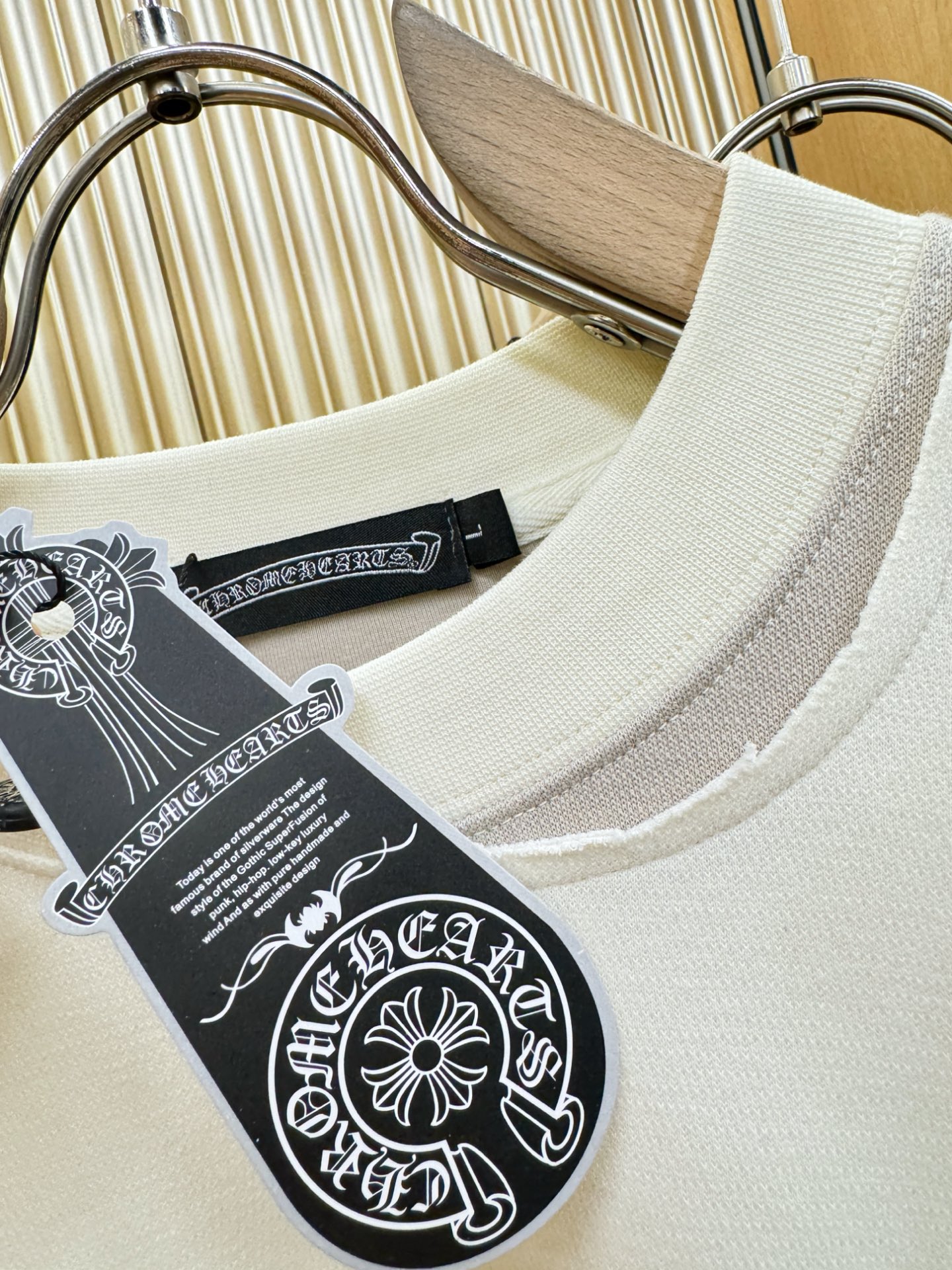 CHROME HEARTS 克罗心 2025ss秋冬新品 长袖上衣，经典Logo设计，百搭款 官网同步发