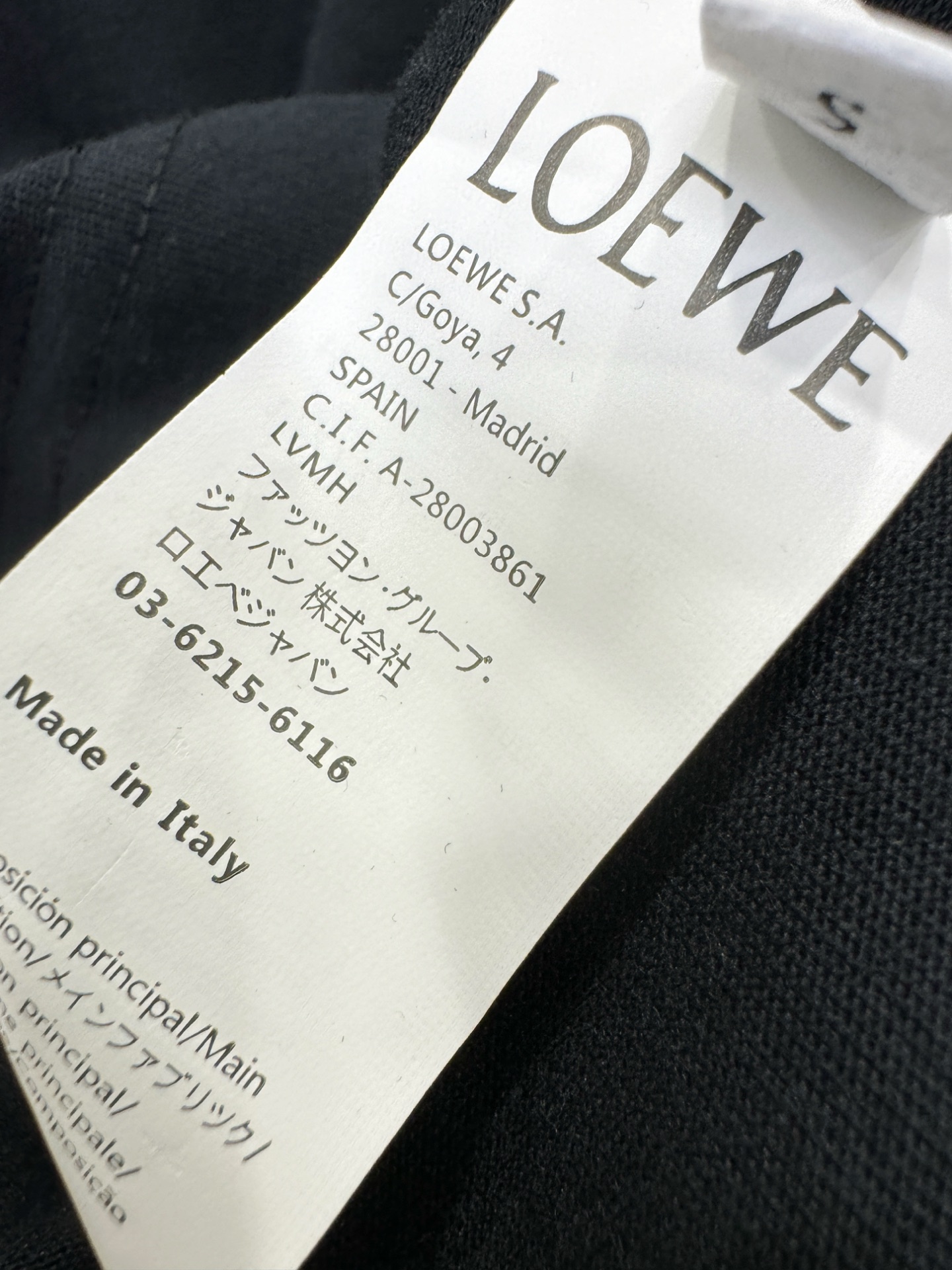 LOEWE罗意威 2025ss秋冬新品 长袖T恤，经典Logo设计，百搭款 官网同步发售 定制面料，柔软