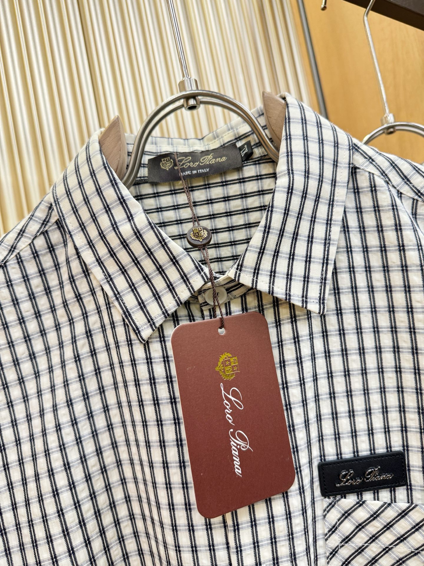 Loro Piana诺悠翩雅 2025新款衬衫，贸易公司渠道稀出，领先官网发售！经典休闲衬衫搭配独特的设