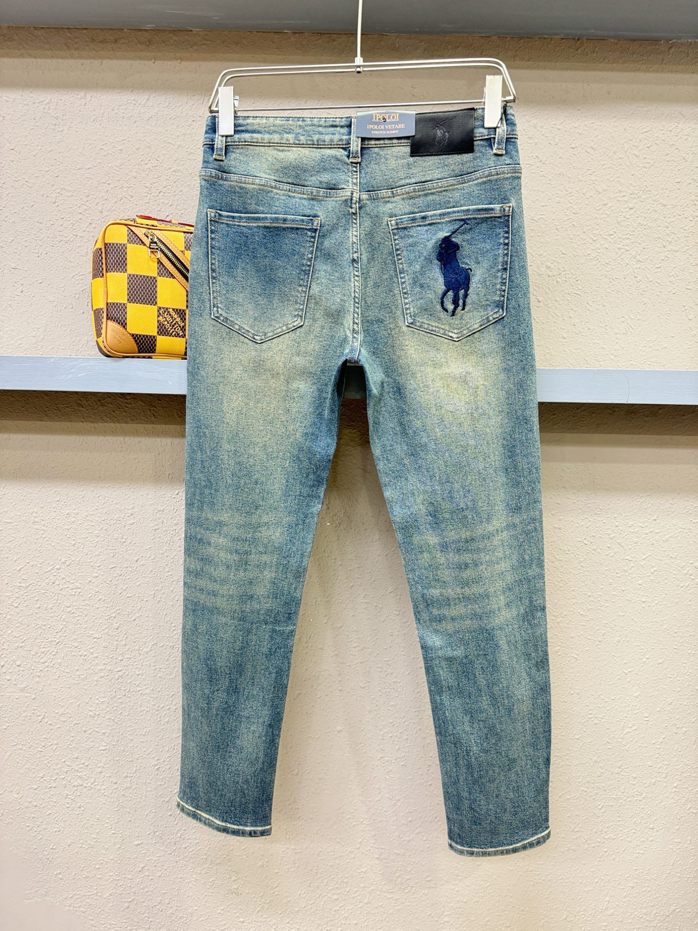 POLO 2025专柜新品，原版牛仔裤 原版重工打造，品牌经典LOGO设计，三标齐全！原版五金辅料。专柜