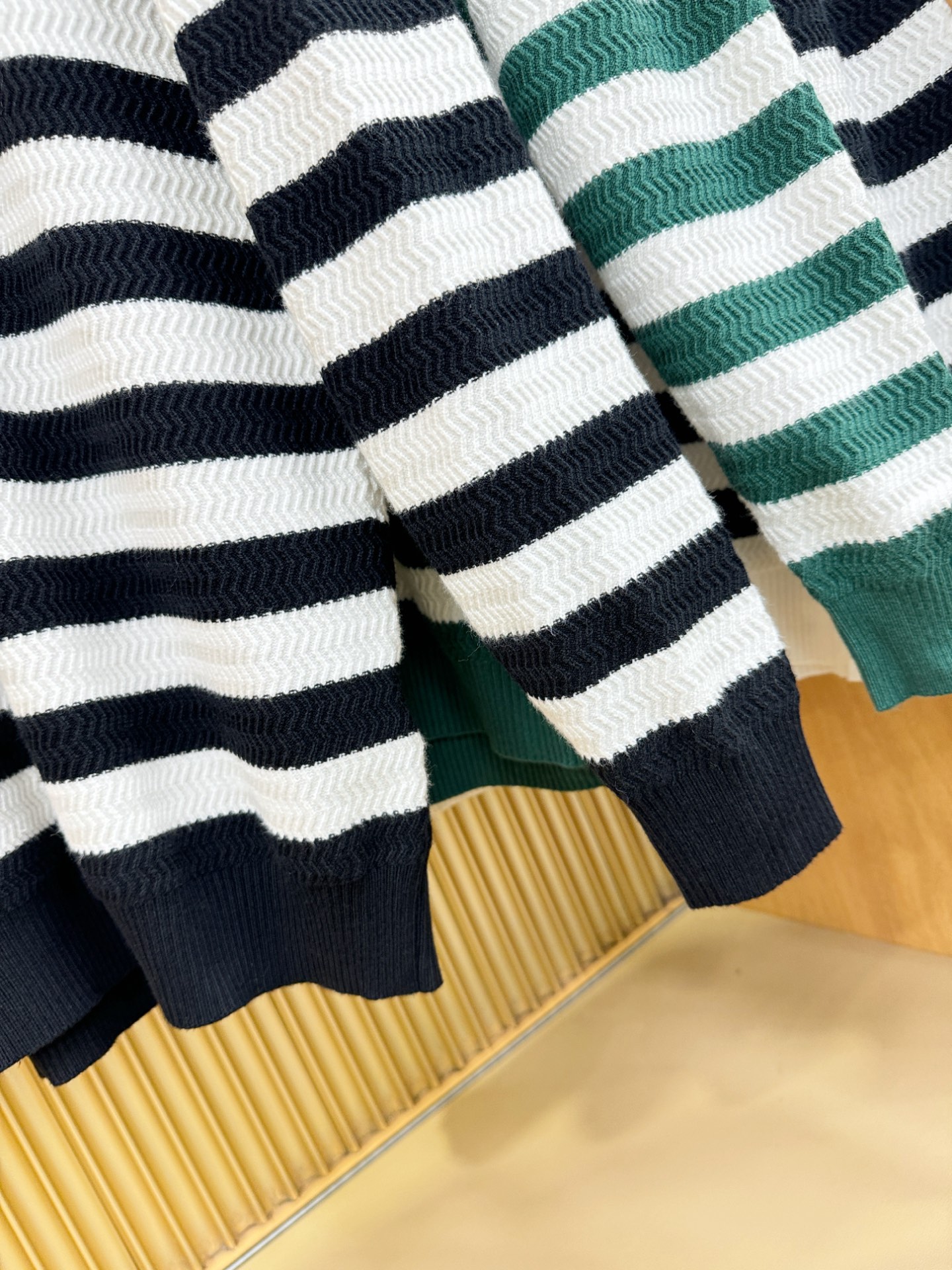 PRADA 普拉达 2025新款毛衣，胸前logo设计！贸易公司渠道稀出，同步官网发售！秋冬系列经典设计