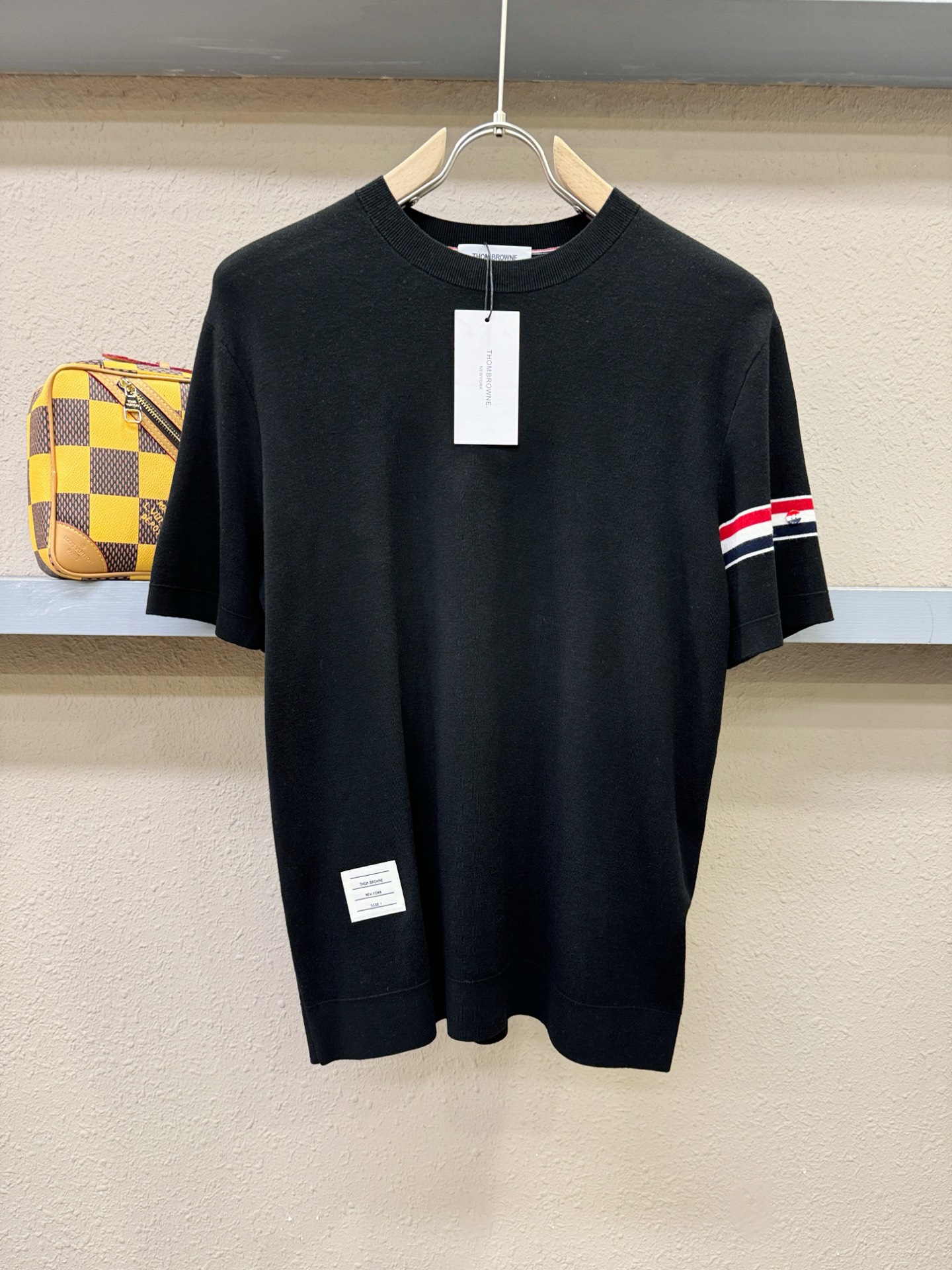 TB顶级品质 2025秋冬新品短袖羊毛衫！打底短袖羊毛衫，桑蚕丝+绵羊毛面料，手感柔软。顶级进口私货，时