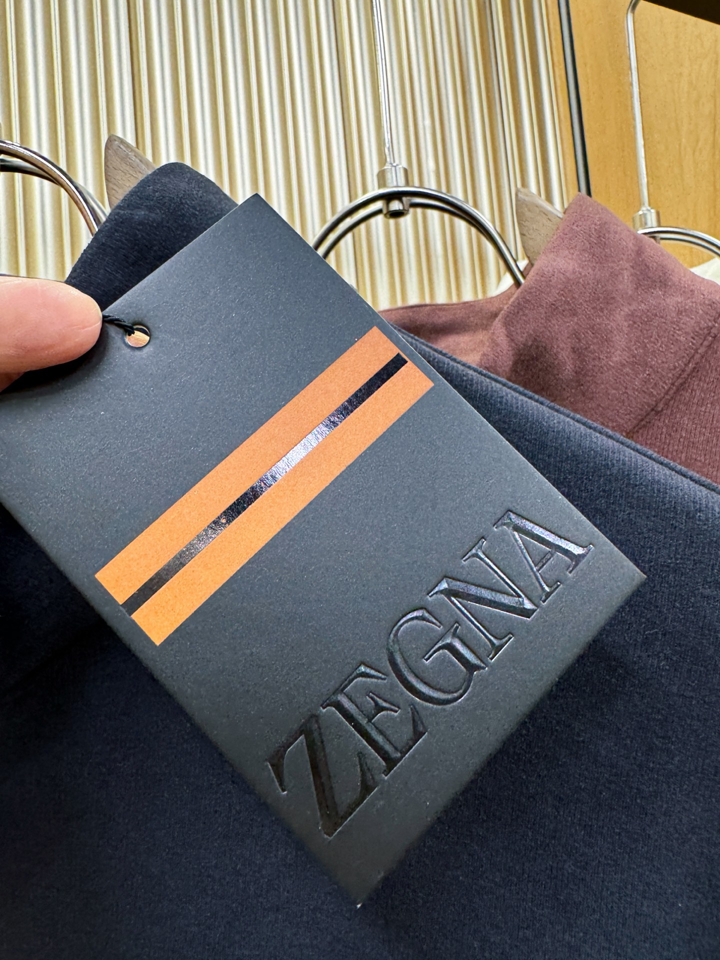 Ermenegildo Zeg*a杰*亚 顶级品质 2025秋冬新品长袖！长绒棉长袖，采用长绒棉面料，手