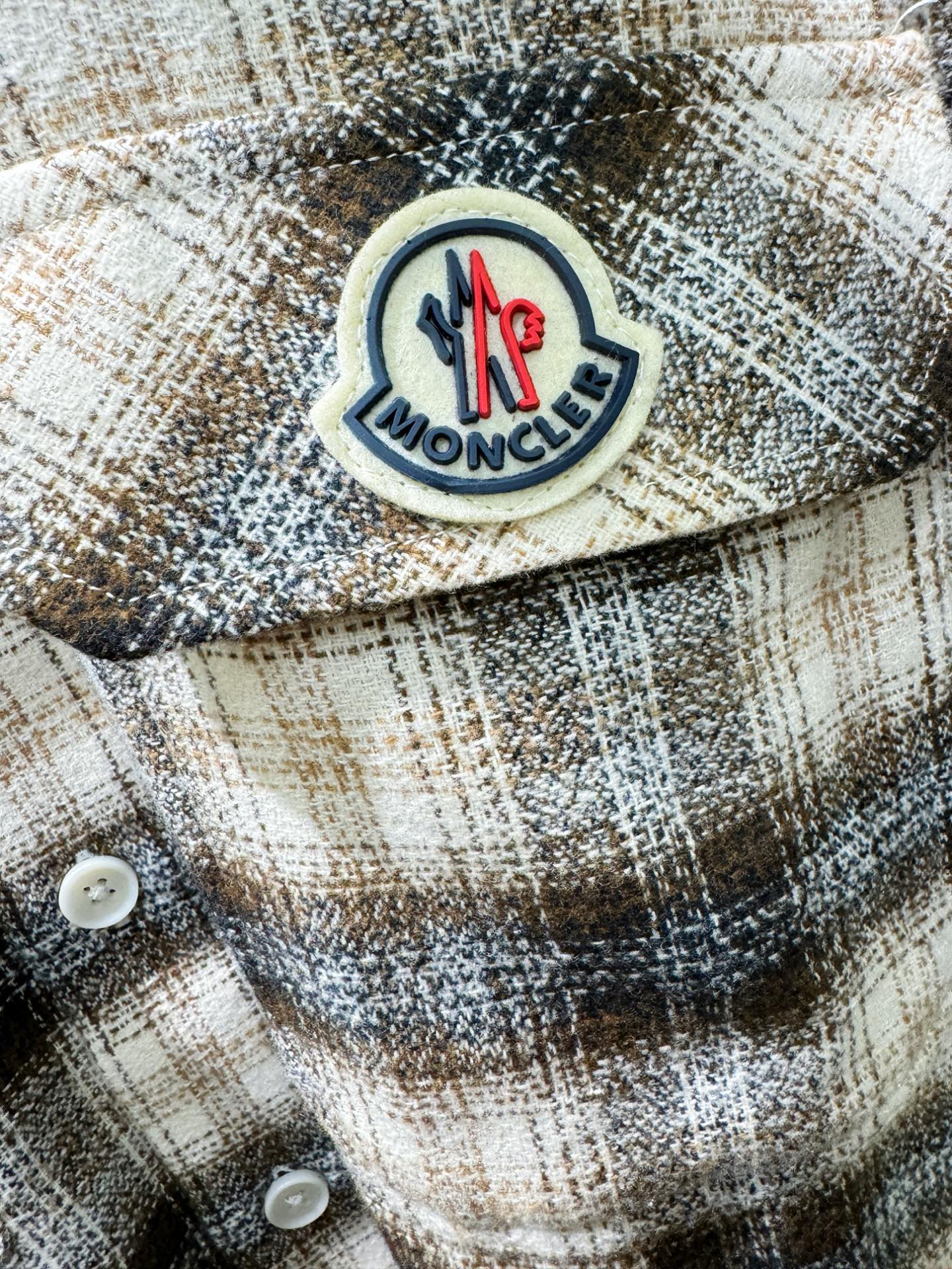 (最大可穿200斤)Moncler蒙口 2025新款衬衫，贸易公司渠道稀出，领先官网发售！经典休闲衬衫搭