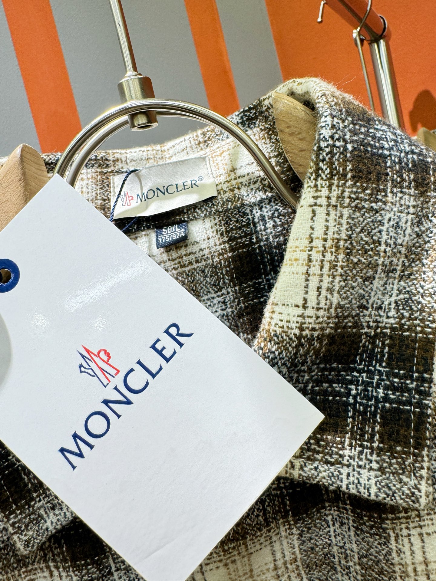 (最大可穿200斤)Moncler蒙口 2025新款衬衫，贸易公司渠道稀出，领先官网发售！经典休闲衬衫搭