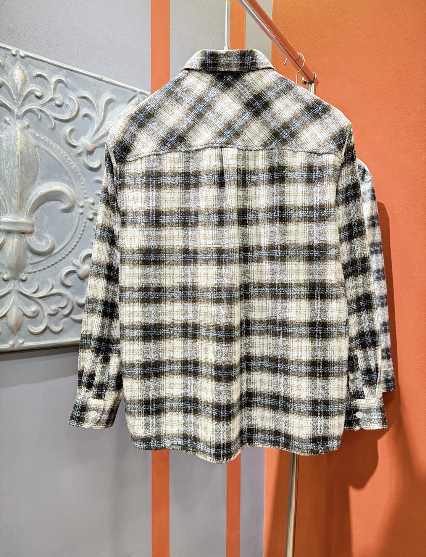 (最大可穿200斤)Moncler蒙口 2025新款衬衫，贸易公司渠道稀出，领先官网发售！经典休闲衬衫搭